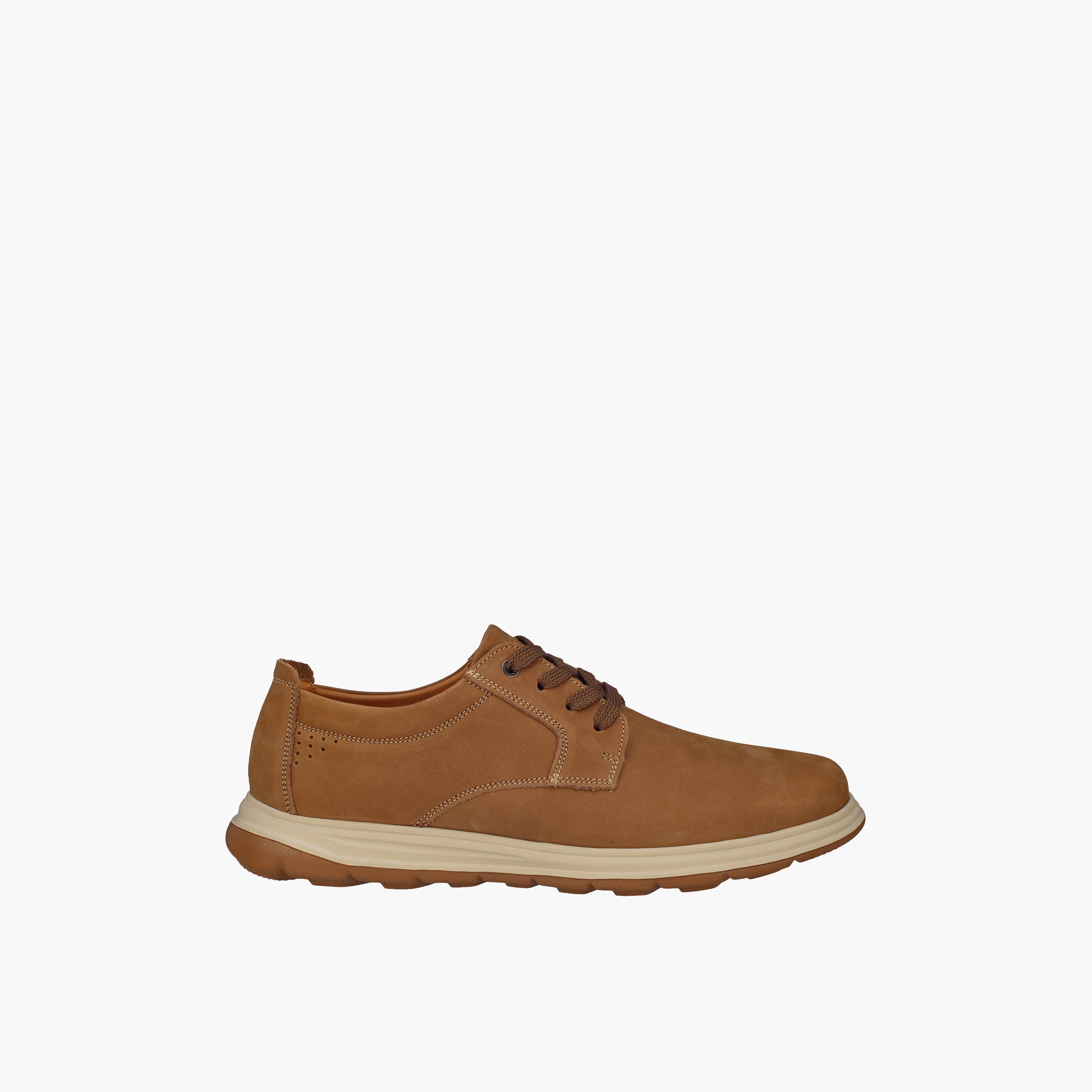 حذاء سنيكرز جلد بطول الكاحل ورباط إغلاق للرجال من لو كونفورت-men-shoes-sneakers-image-3