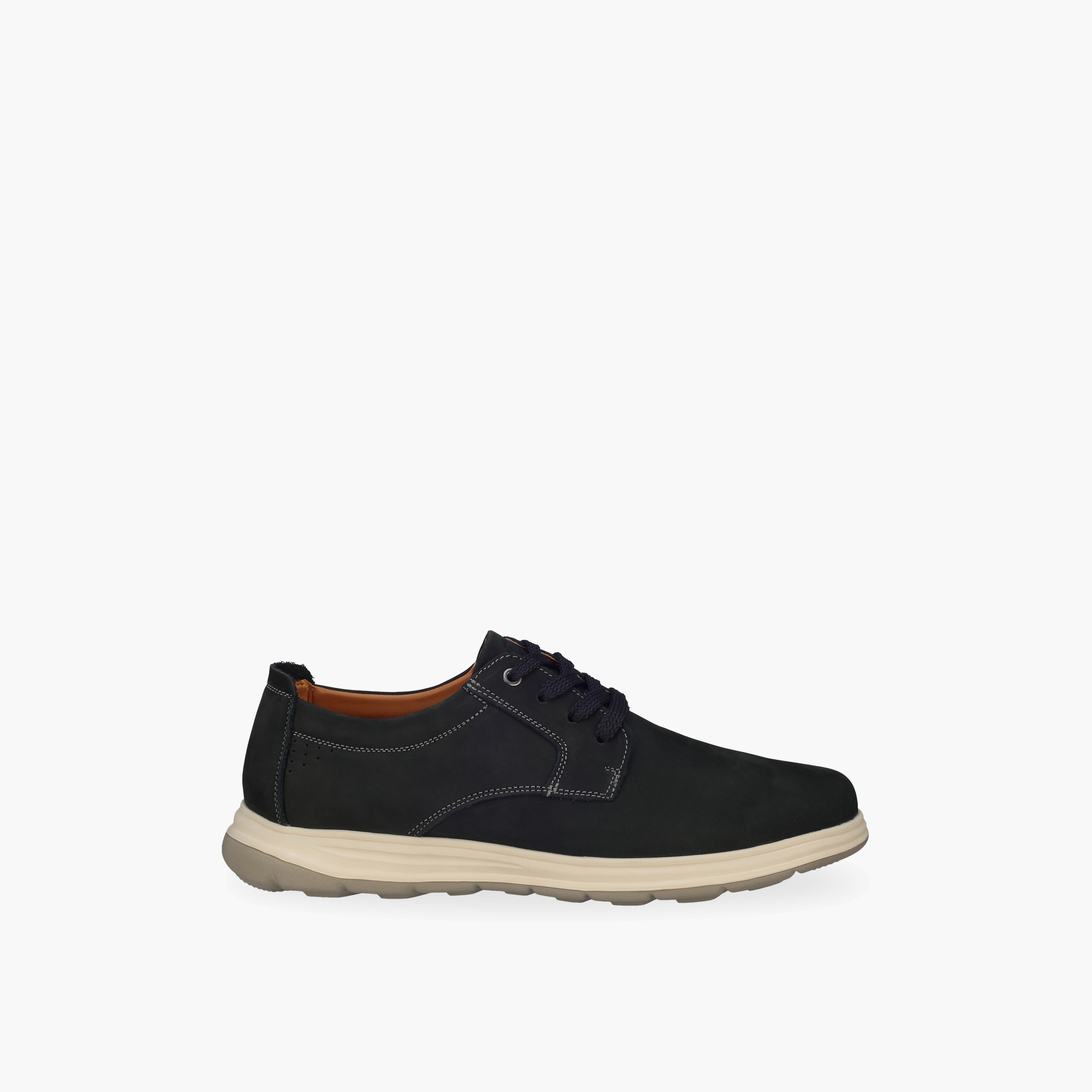حذاء سنيكرز جلد بطول الكاحل ورباط إغلاق للرجال من لو كونفورت-men-shoes-sneakers-image-3