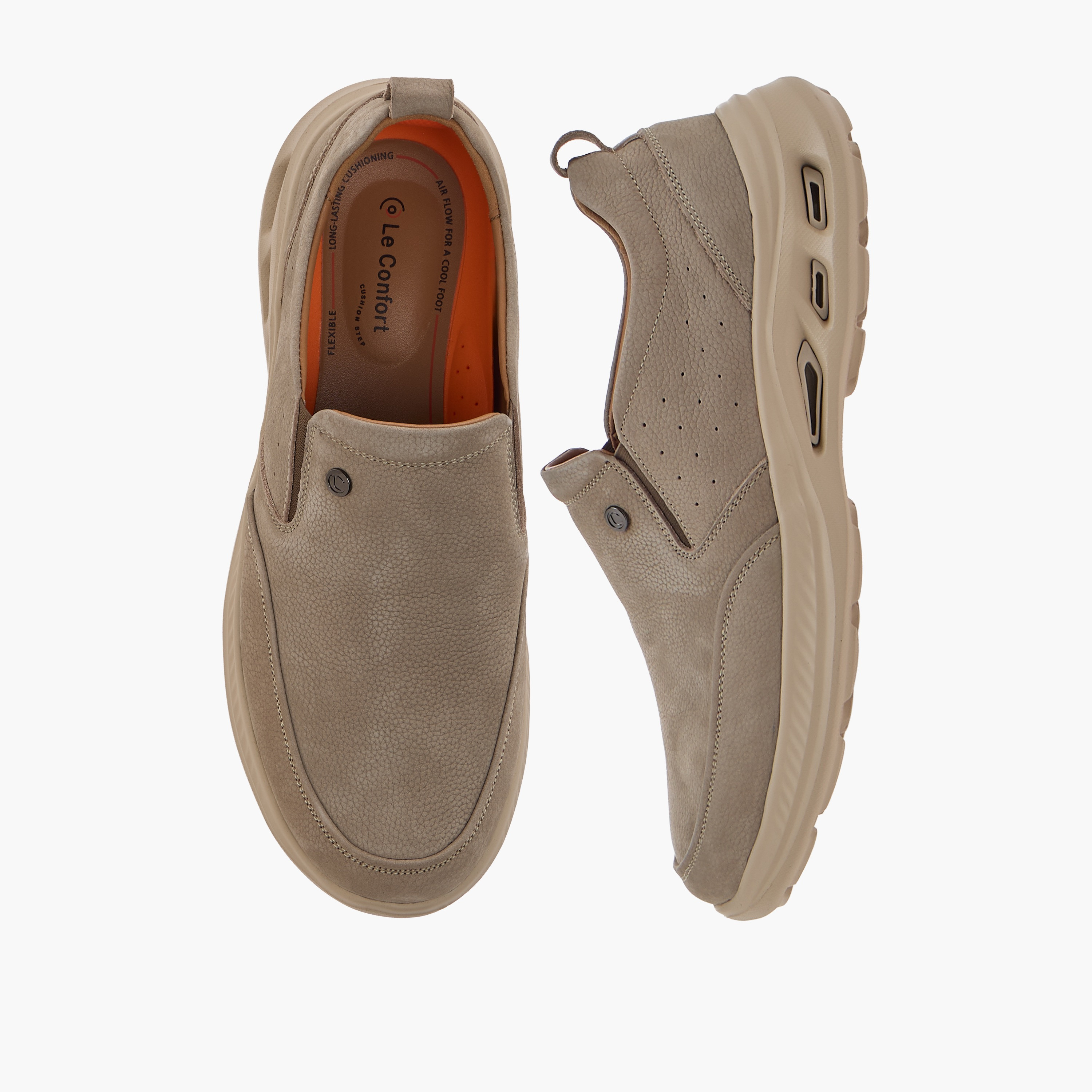 Le Confort Men Slip-On Leather Loafers-men-shoes-loafersandmoccasins-image-1