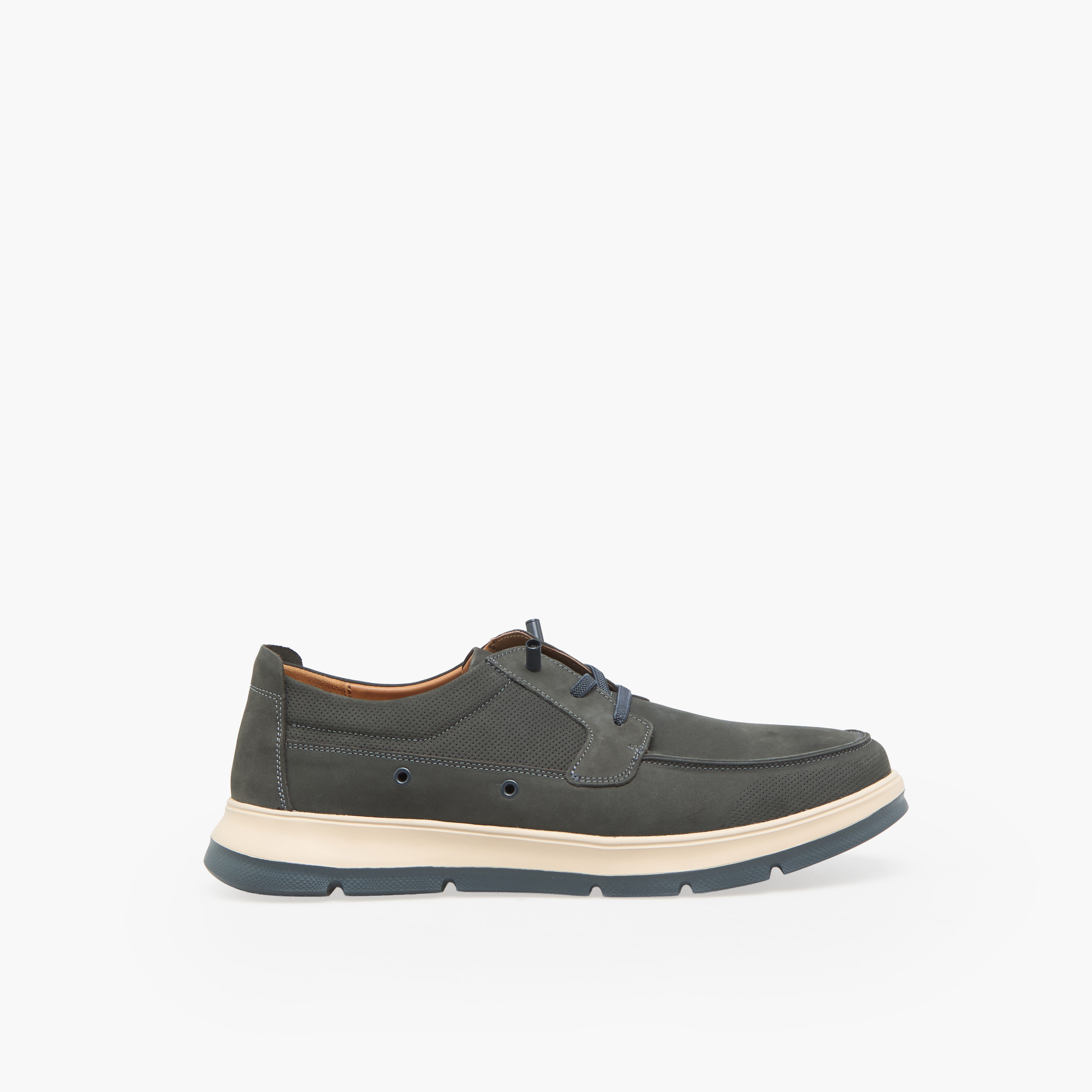 حذاء سنيكرز جلد للكاحل برباط للرجال من لو كونفورت-men-shoes-sneakers-image-3