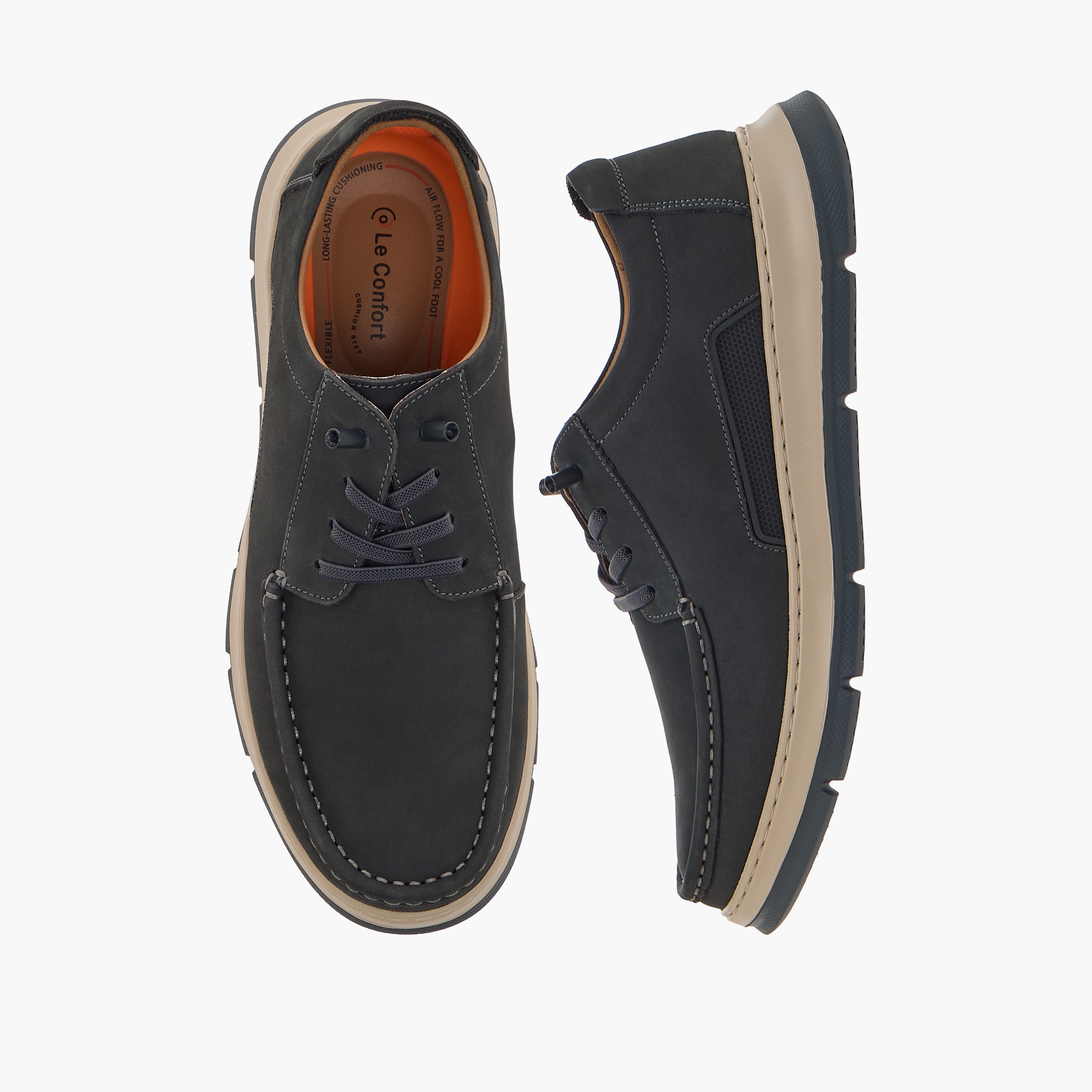 Le Confort Men Slip On Leather Derby-men-shoes-formalshoes-image-1