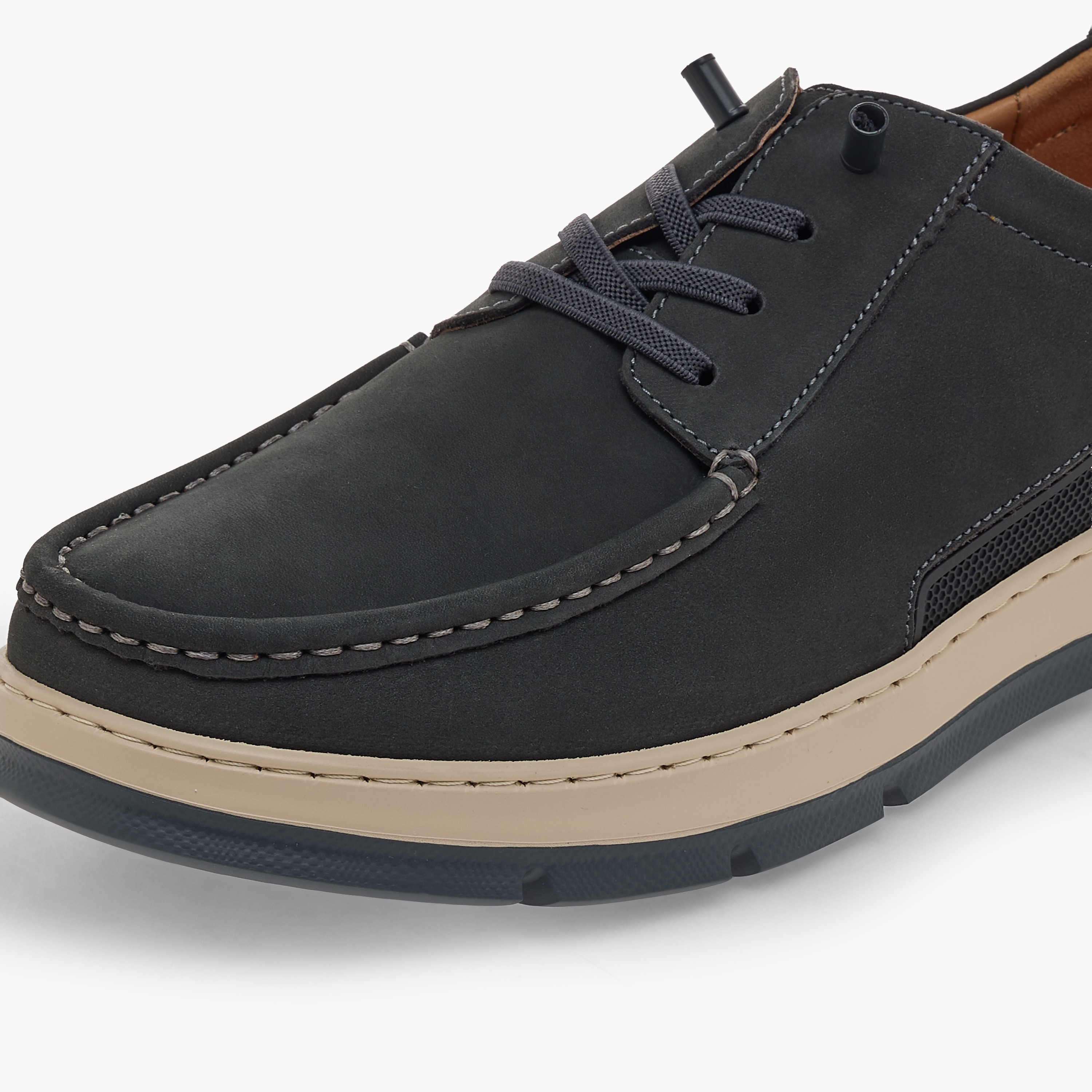 Le Confort Men Slip On Leather Derby-men-shoes-formalshoes-image-7