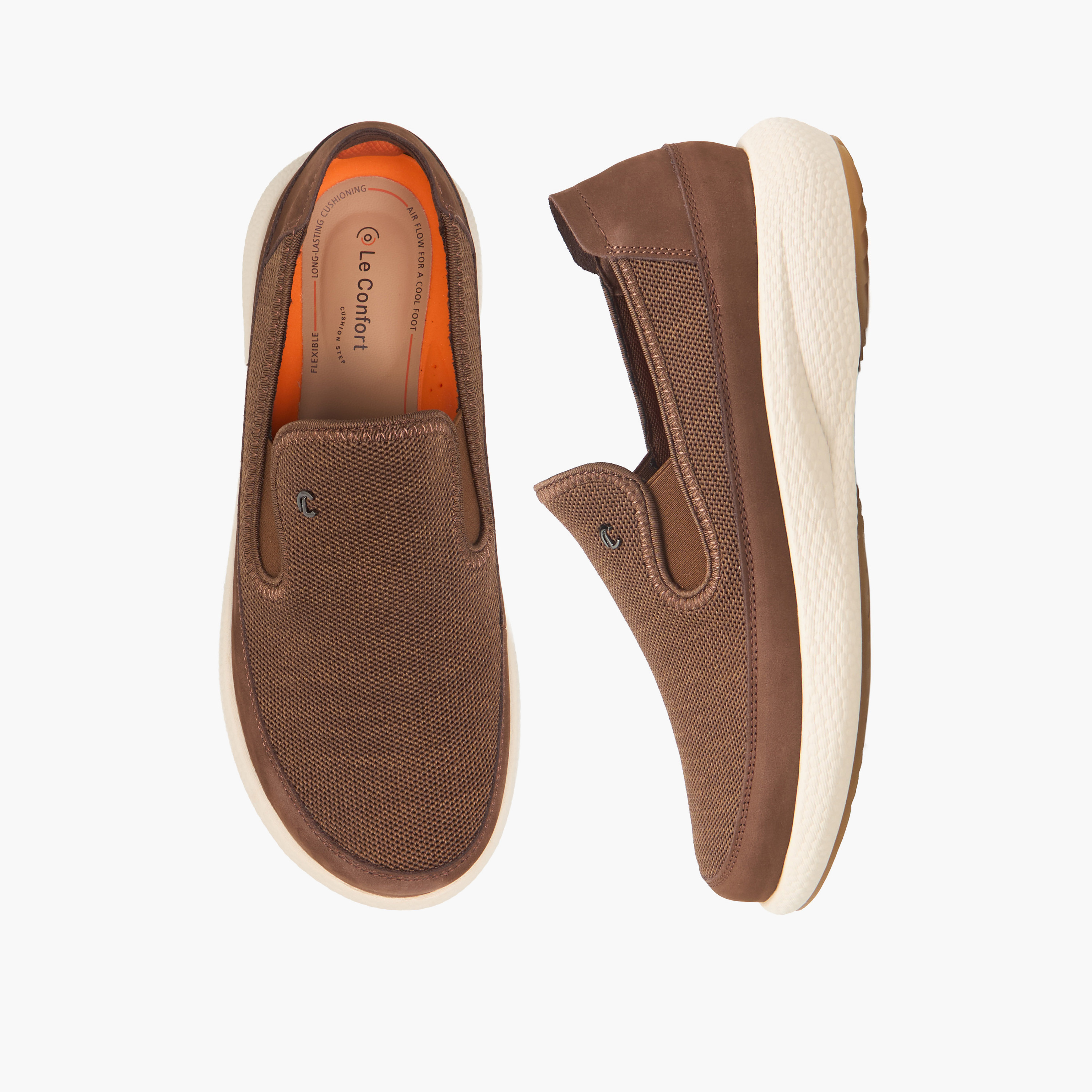Le Confort Men Slip-On Ankle Sneakers-men-shoes-sneakers-image-1
