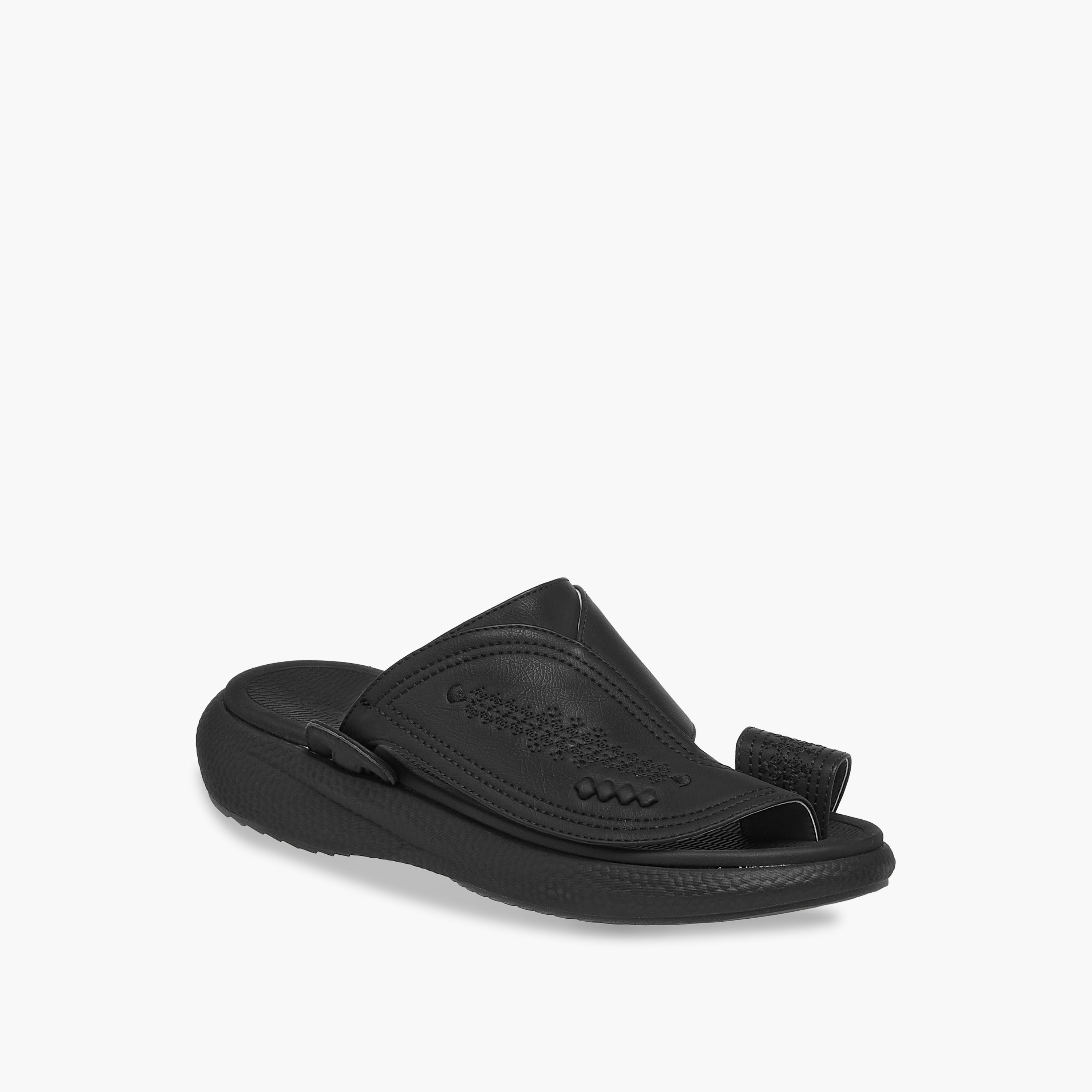 Le Confort Men Embroidered Arabic Sandals-men-shoes-sandals-image-2