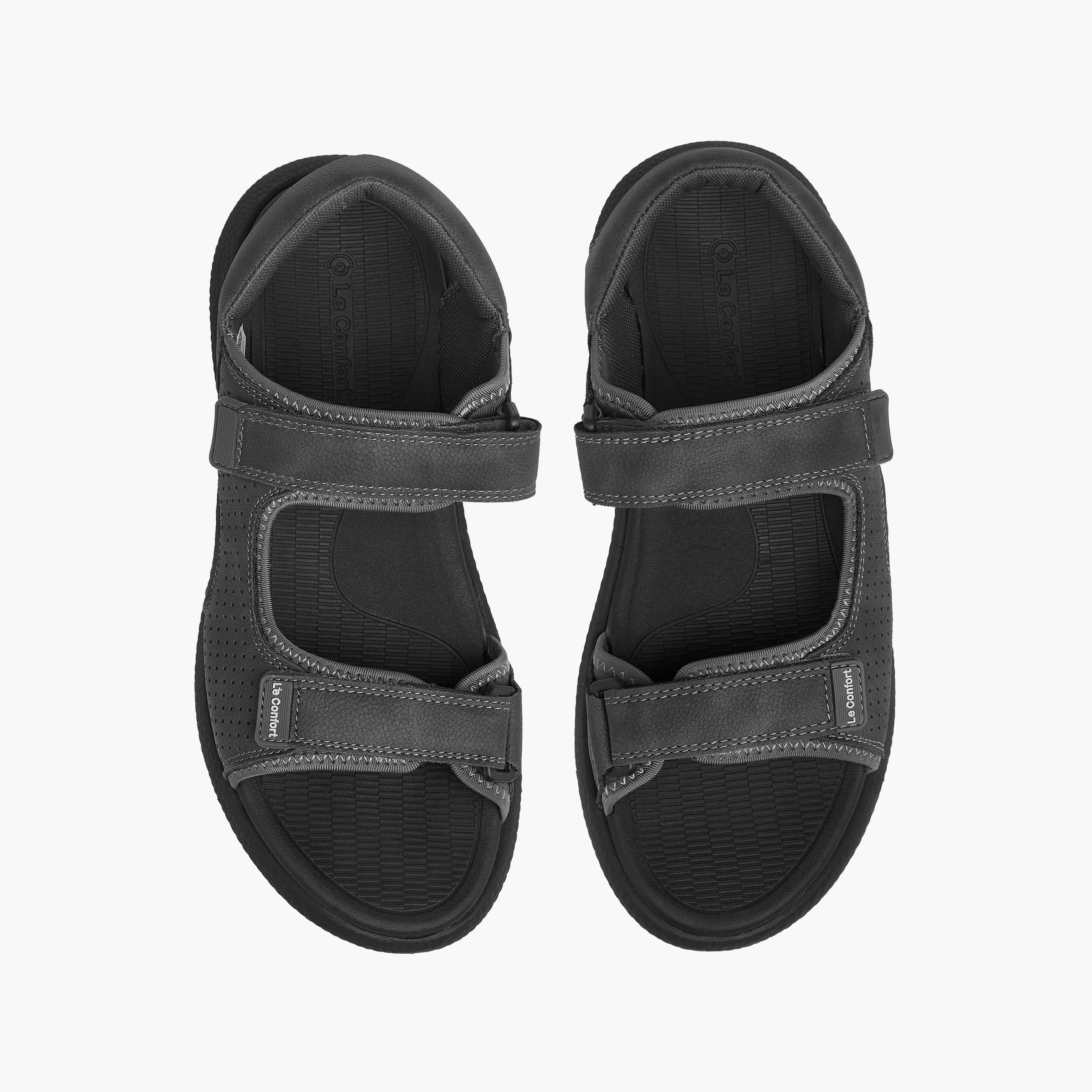 Le Confort Men Hook and Loop Sandals-men-shoes-sandals-image-1