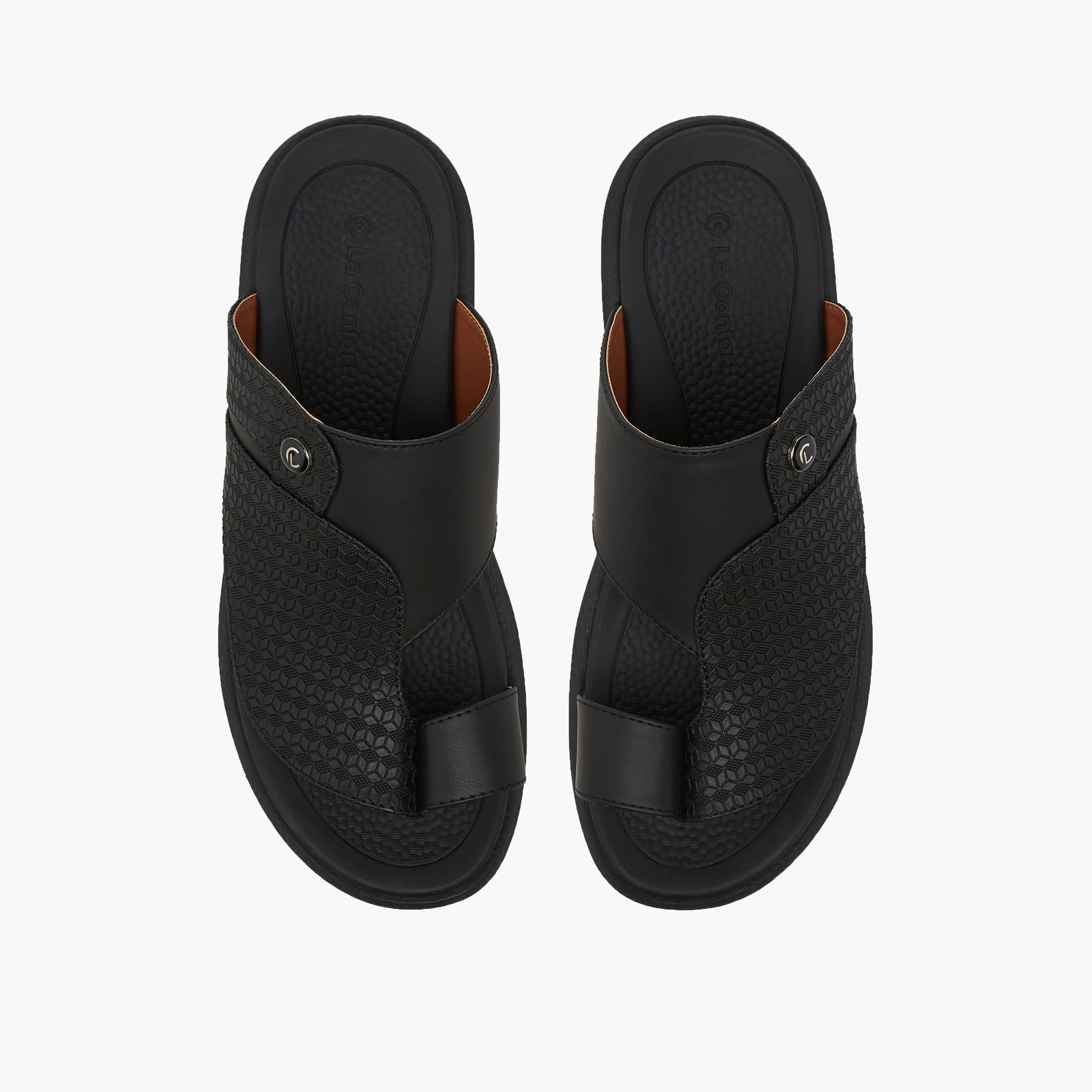 صندل عربي سهل الارتداء للرجال من لو كونفورت-men-shoes-sandals-image-1
