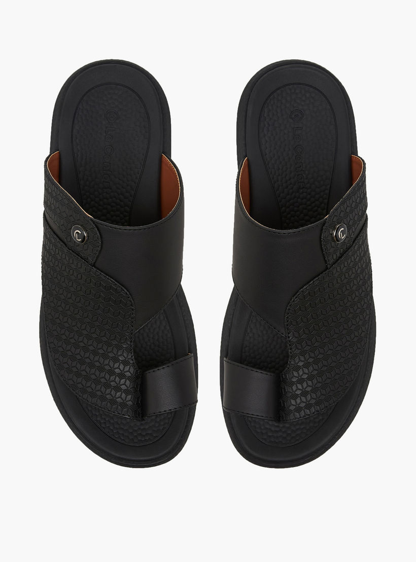 صندل عربي سهل الارتداء للرجال من لو كونفورت-men-shoes-sandals-image-1