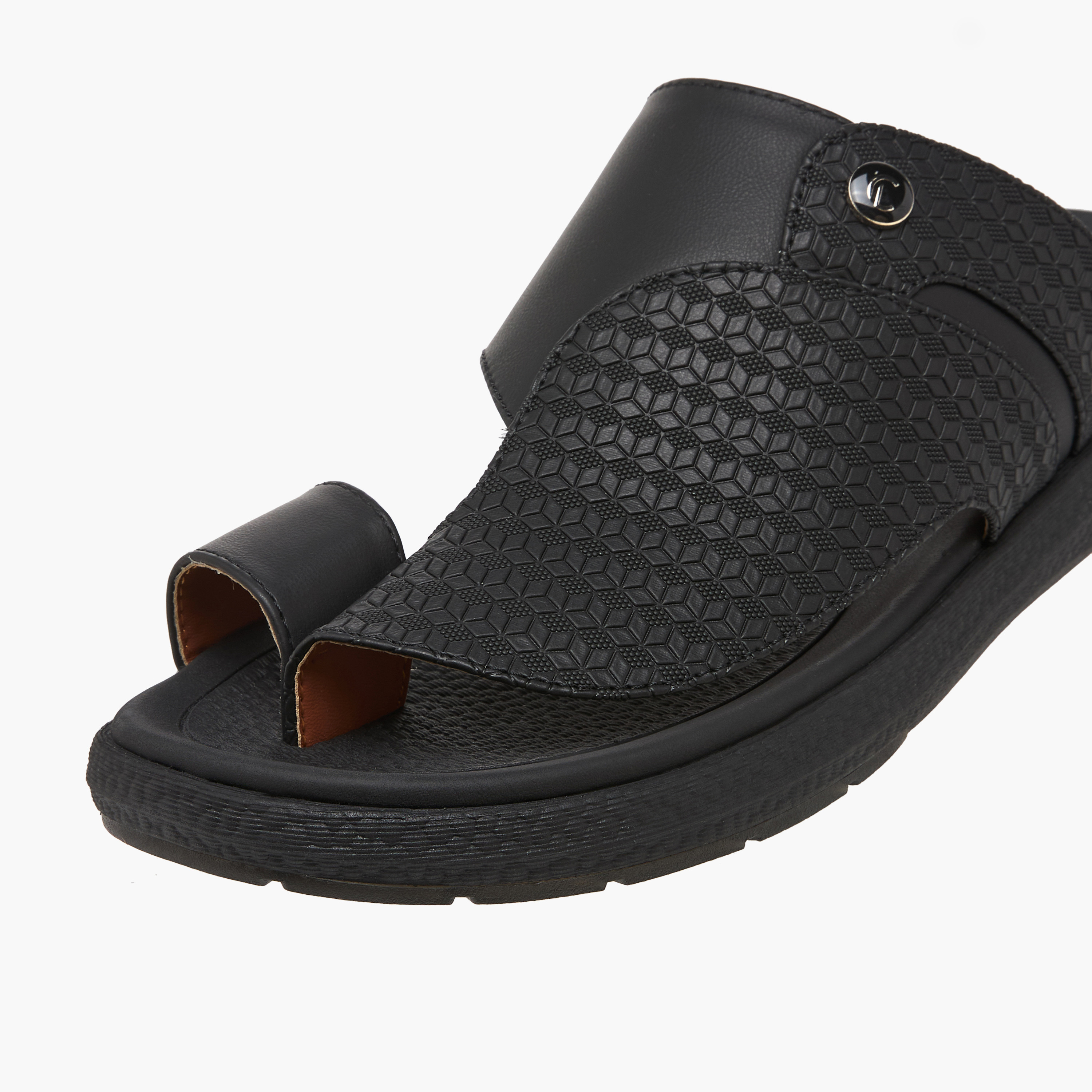 صندل عربي سهل الارتداء للرجال من لو كونفورت-men-shoes-sandals-image-4