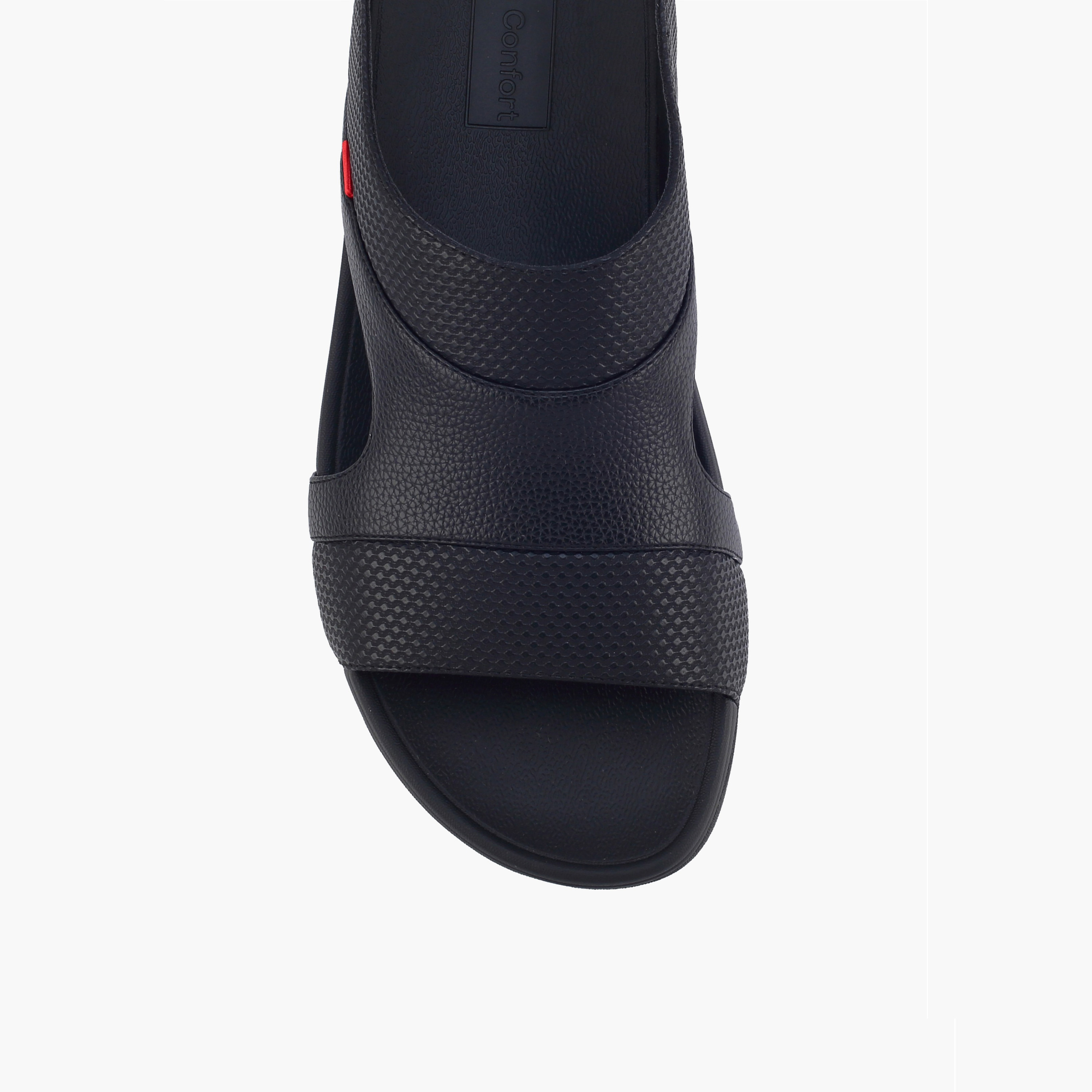 Le Confort Men Textured Slip-On Sandals-men-shoes-sandals-image-3