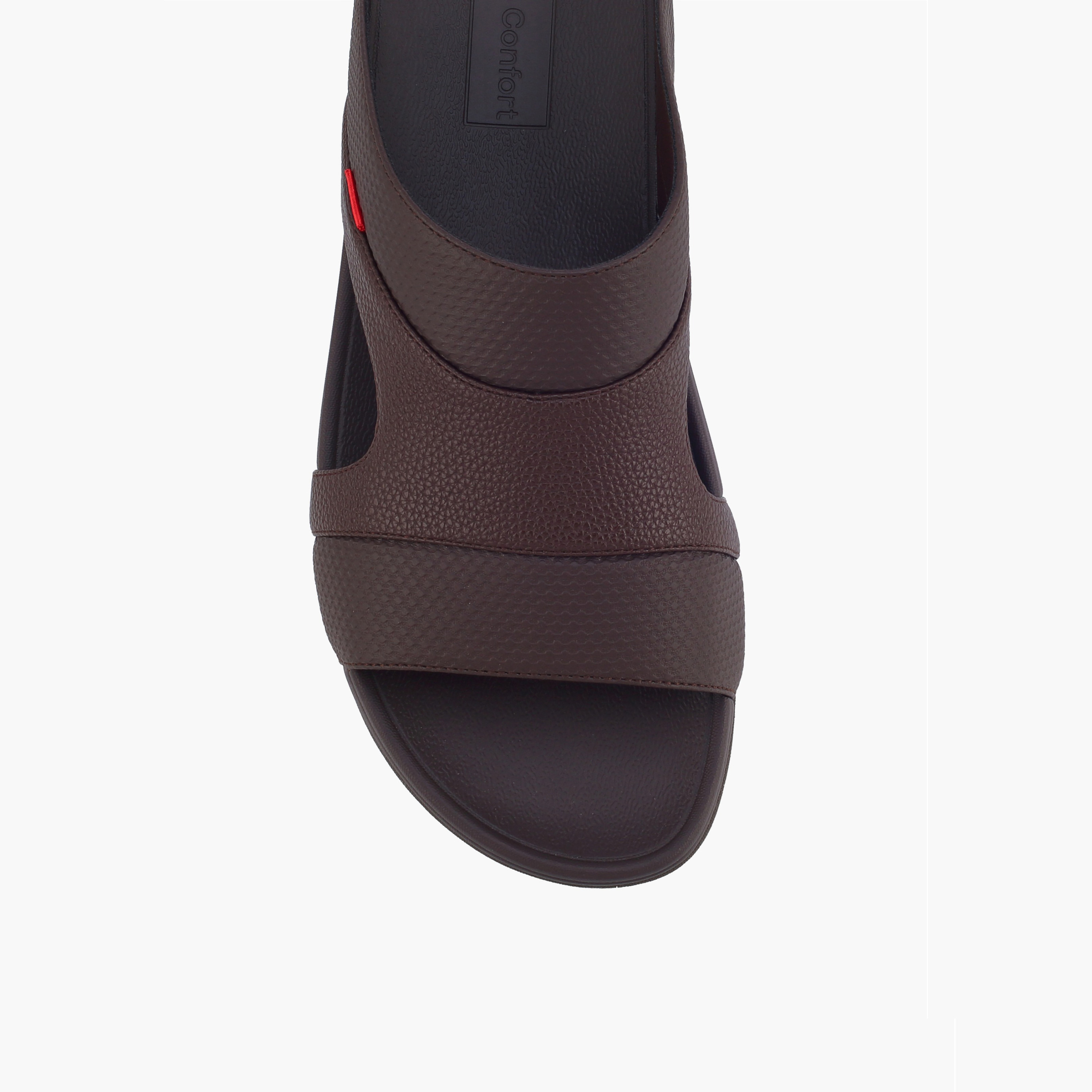Le Confort Men Textured Slip-On Sandals-men-shoes-sandals-image-3