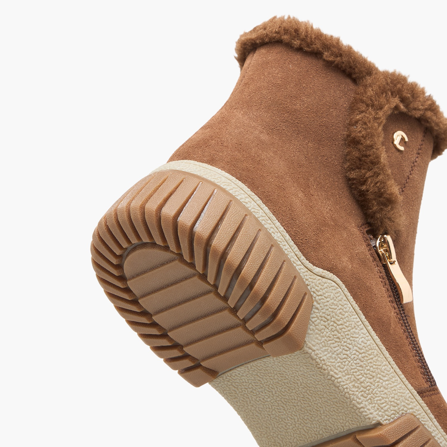 Le Confort Women Faux Fur Trim Ankle Boot-women-shoes-boots-image-6