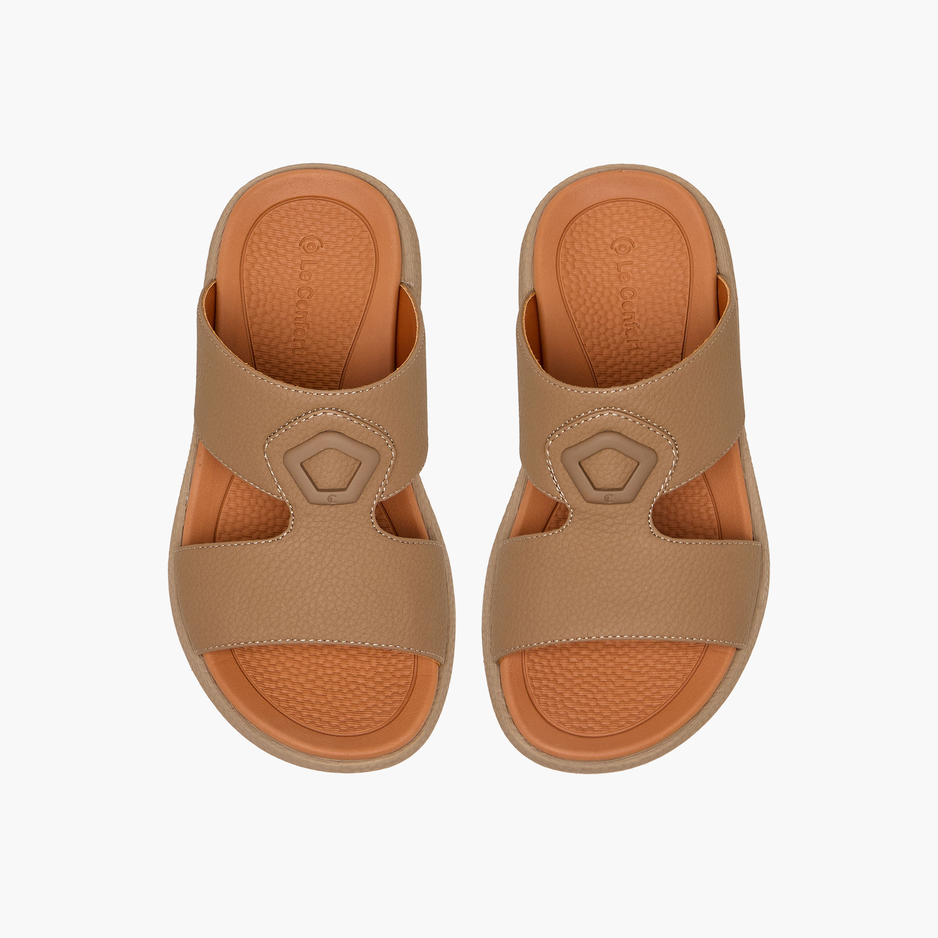 Le Confort Boys Panelled Arabic Sandals-boys-shoes-sandals-image-1