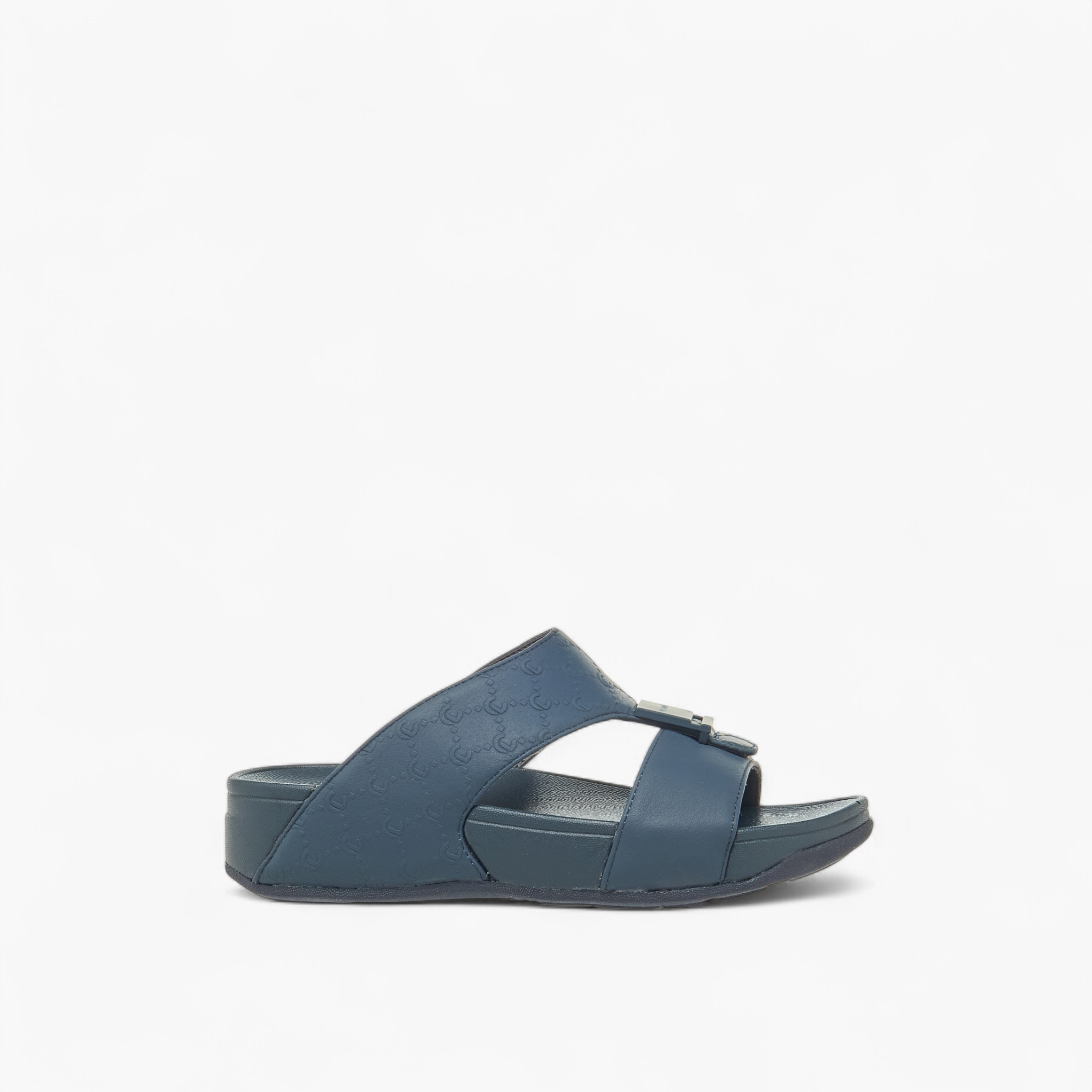 Le Confort Boys Monogram Embossed Arabic Sandals-boys-shoes-sandals-image-3