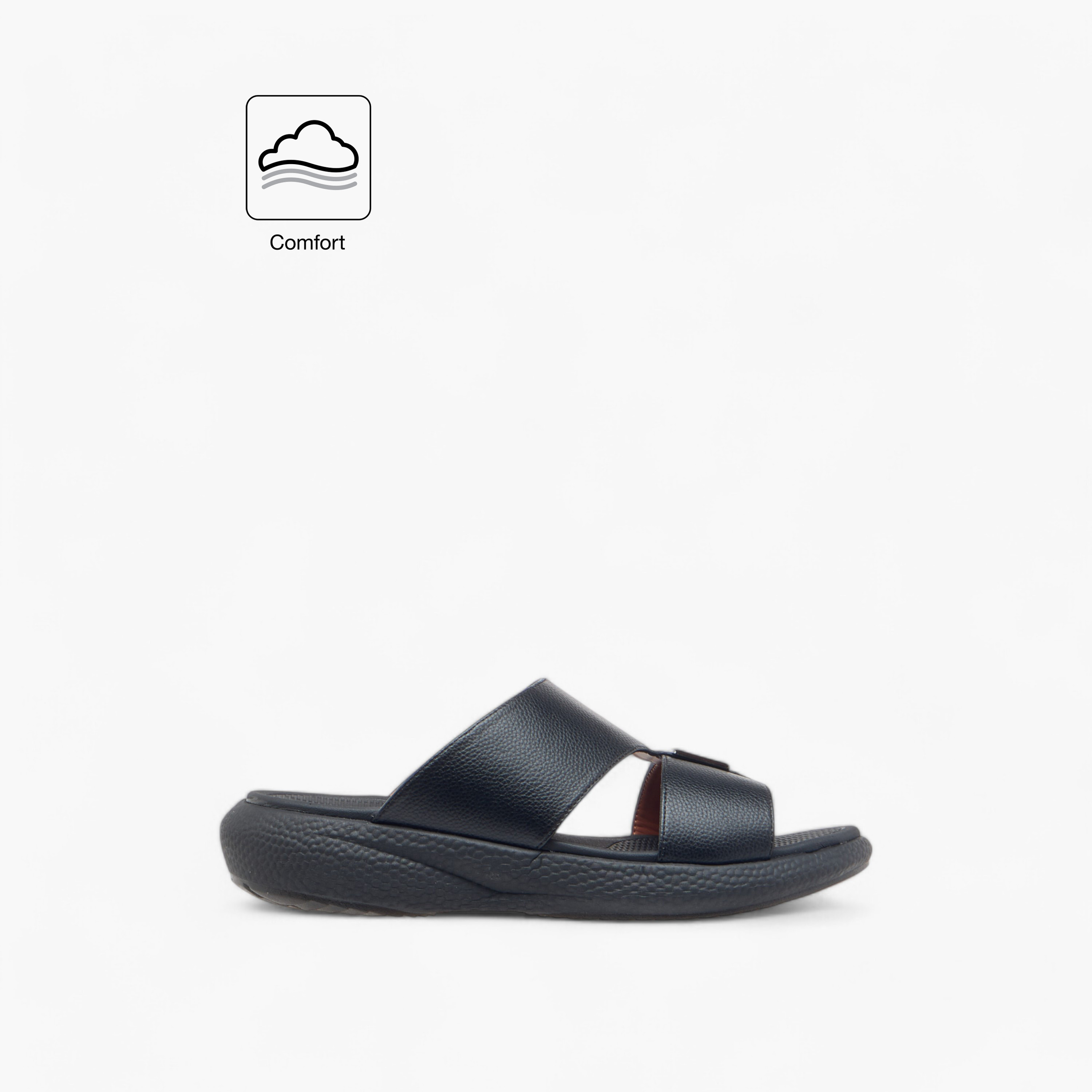 Le Confort Cutout Detail Slip-On Arabic Comfort Sandals-men-shoes-sandals-image-2