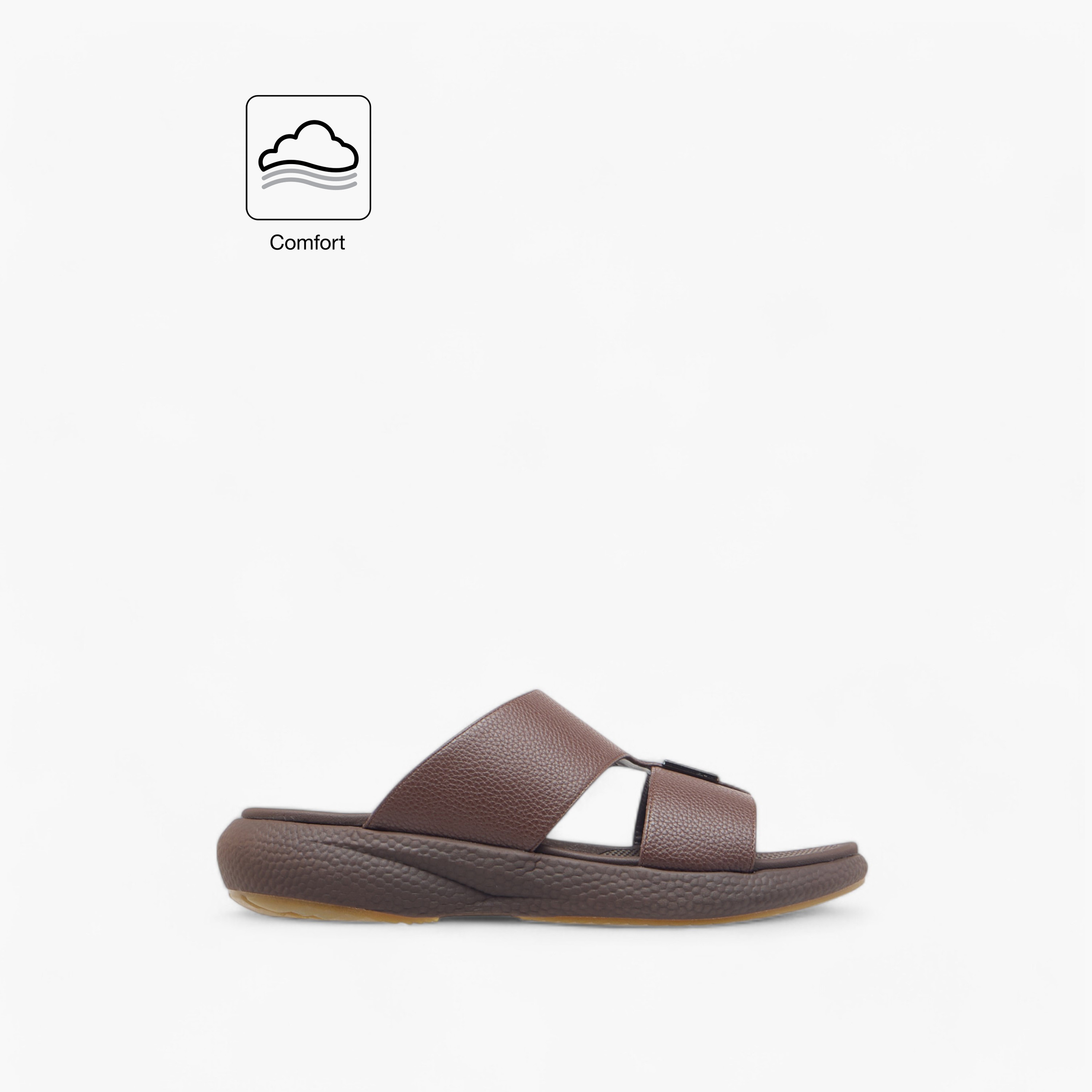 Le Confort Cutout Detail Slip-On Arabic Comfort Sandals-men-shoes-sandals-image-2