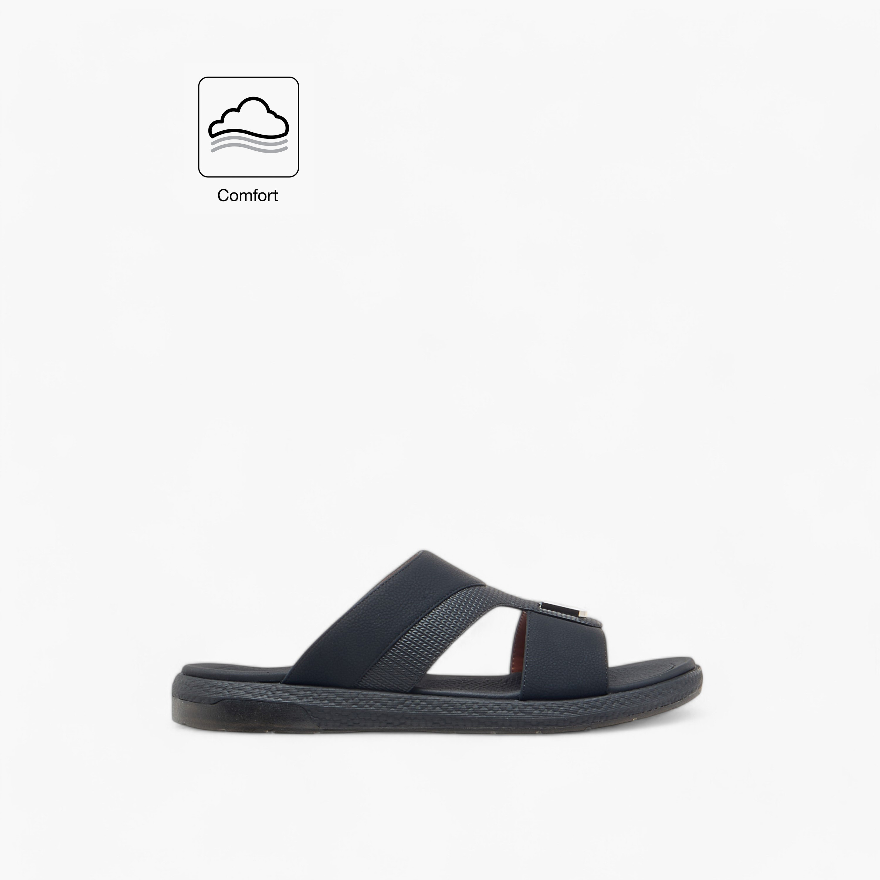 Le Confort Cutout Detail Slip-On Arabic Comfort Sandals-men-shoes-sandals-image-2