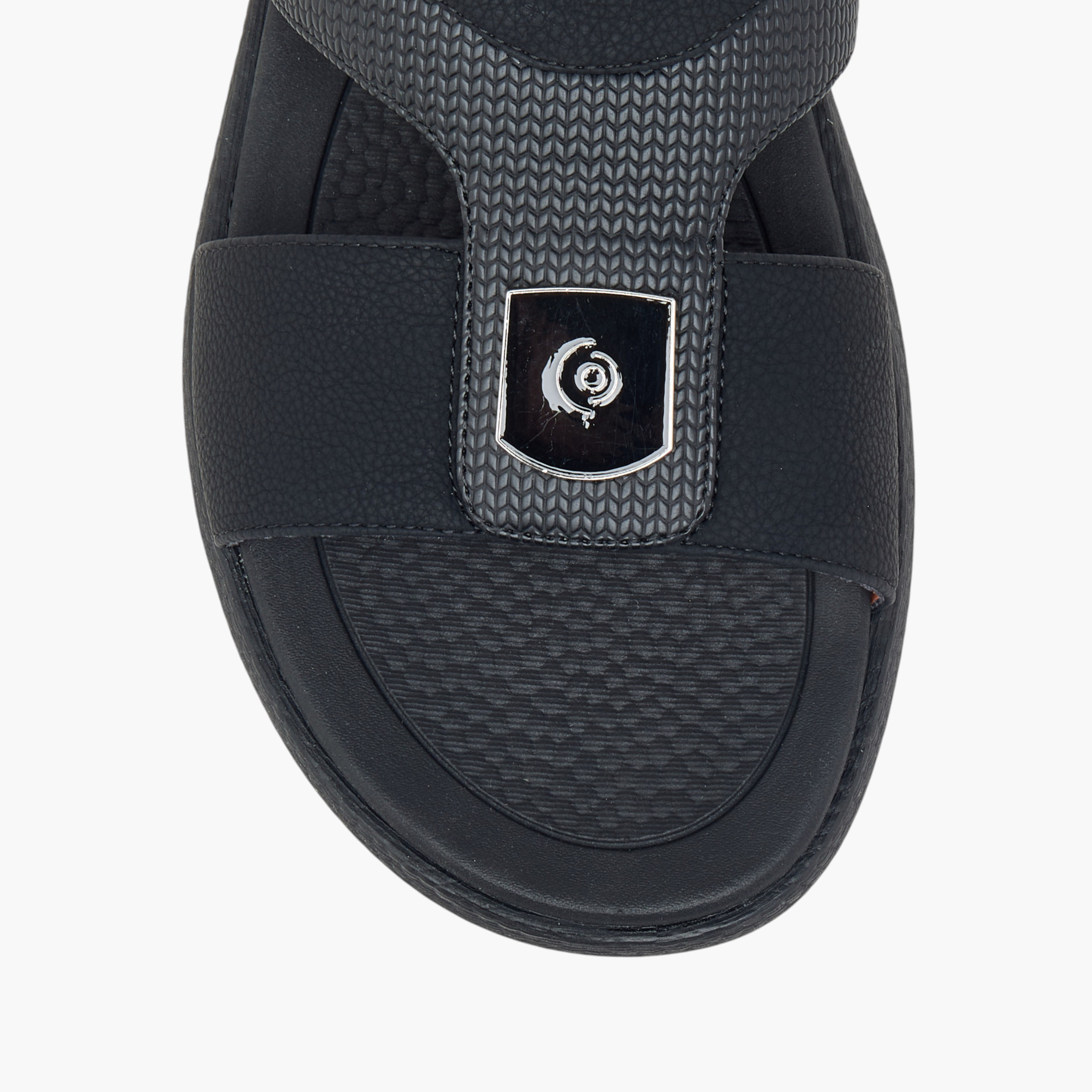 Le Confort Cutout Detail Slip-On Arabic Comfort Sandals-men-shoes-sandals-image-3