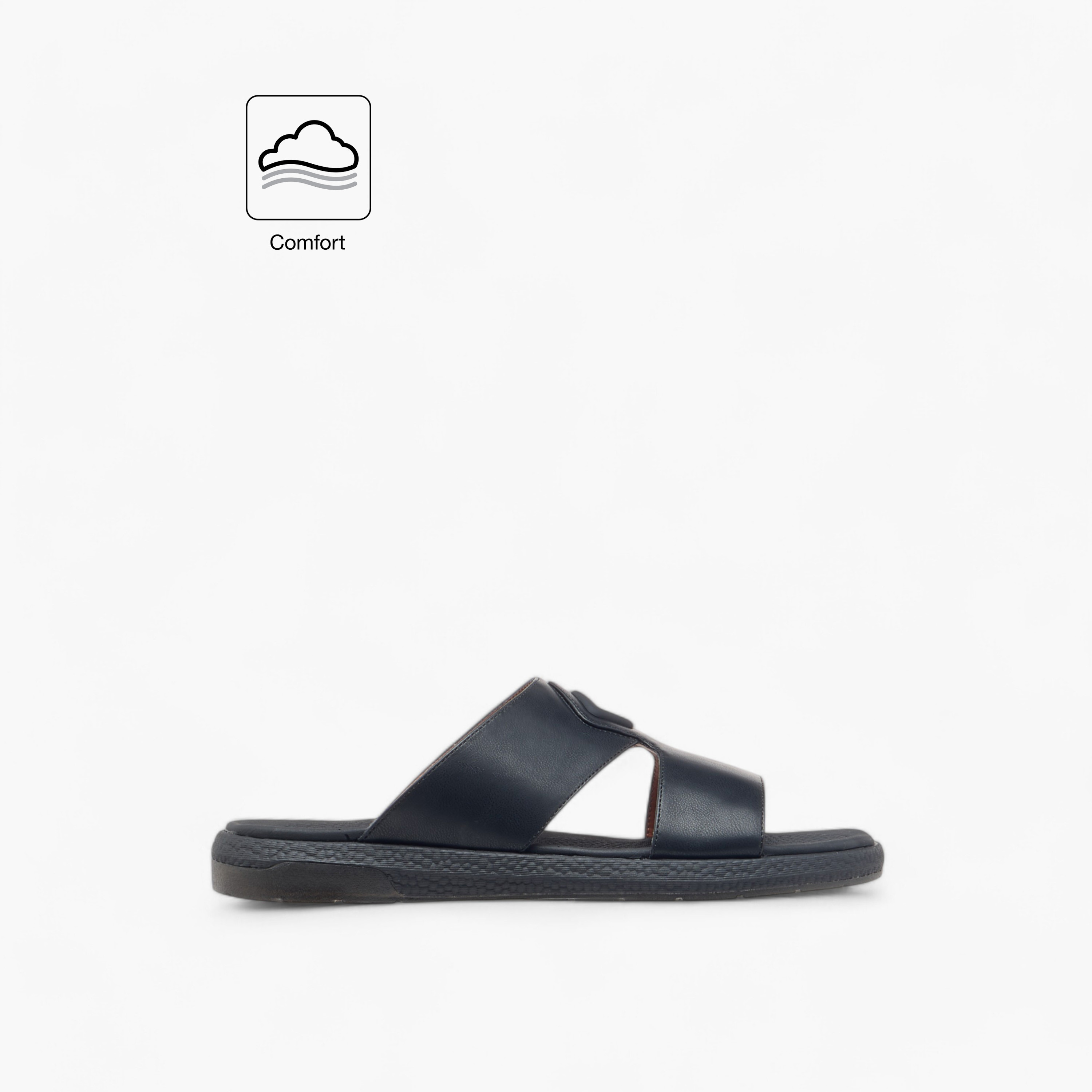 Le Confort Cutout Detail Slip-On Arabic Comfort Sandals-men-shoes-sandals-image-2