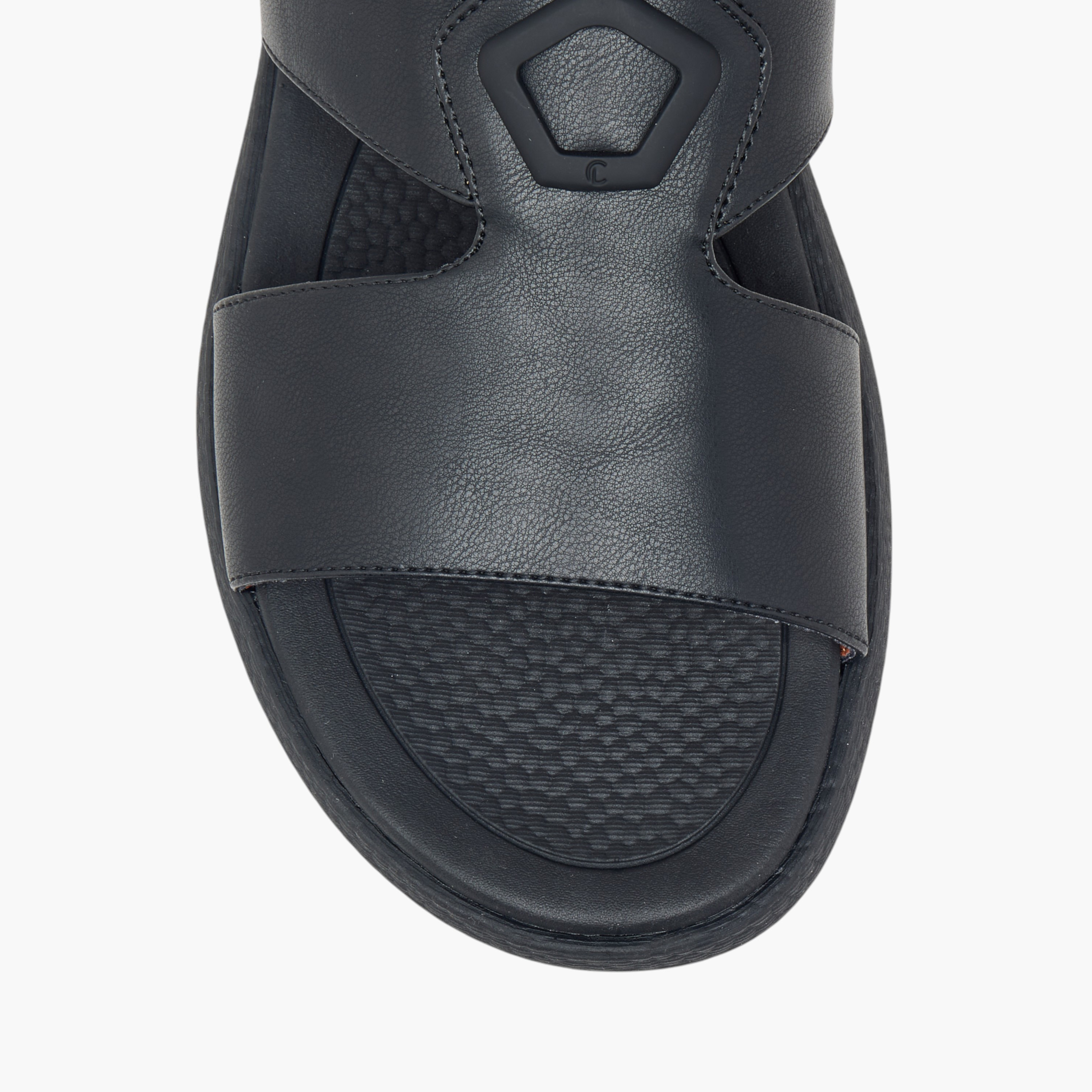 Le Confort Cutout Detail Slip-On Arabic Comfort Sandals-men-shoes-sandals-image-3