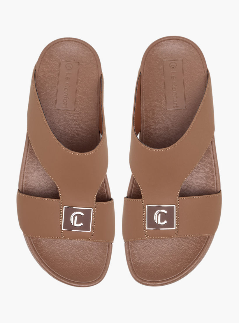 صندل سهل الارتداء بزينة معدن من لو كونفورت-men-shoes-sandals-image-1