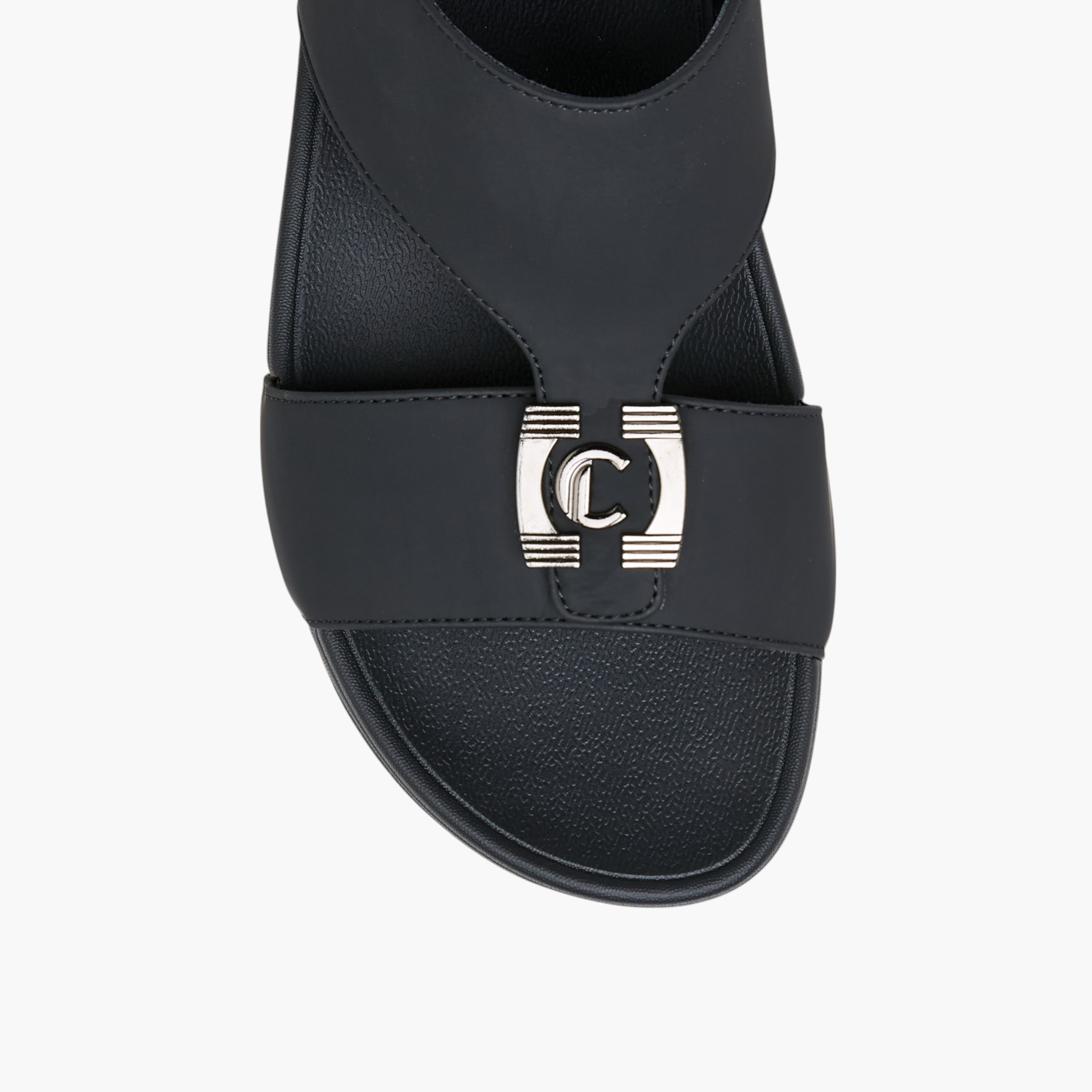 صندل مريح سهل الارتداء بزينة معدنية من لو كونفورت-men-shoes-sandals-image-10