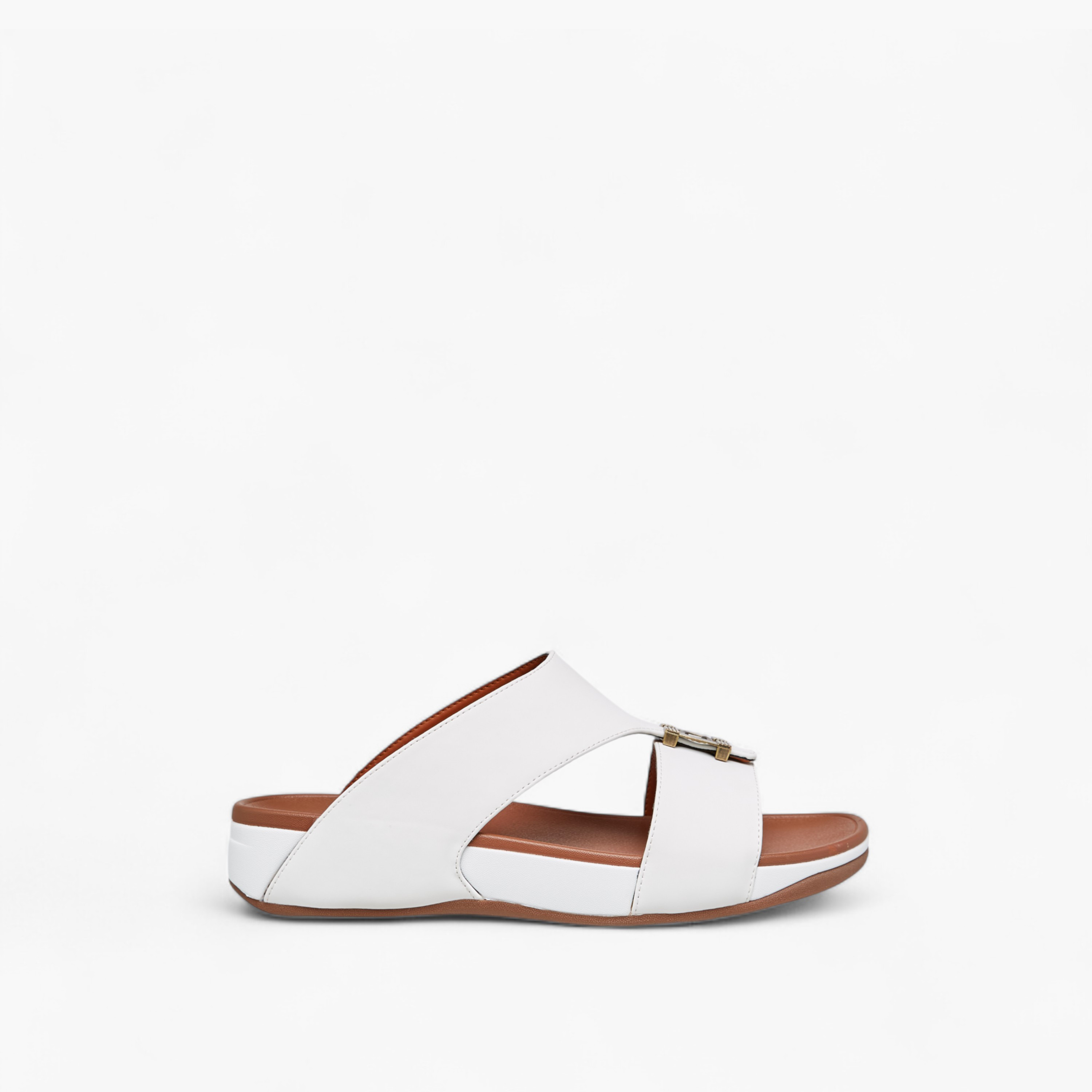صندل مريح سهل الارتداء بزينة معدنية من لو كونفورت-men-shoes-sandals-image-2