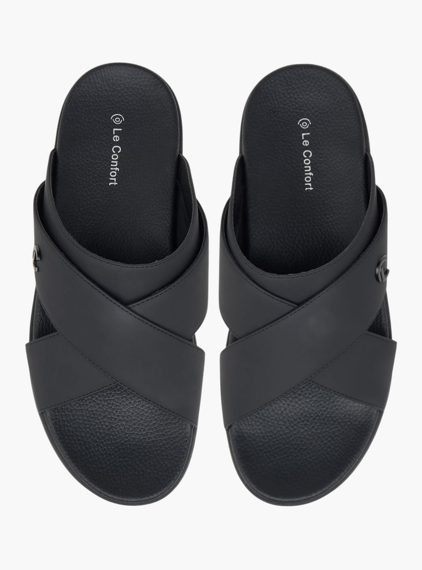 صندل مريح بأحزمة متقاطعة للرجال من لو كونفورت-men-shoes-sandals-image-1