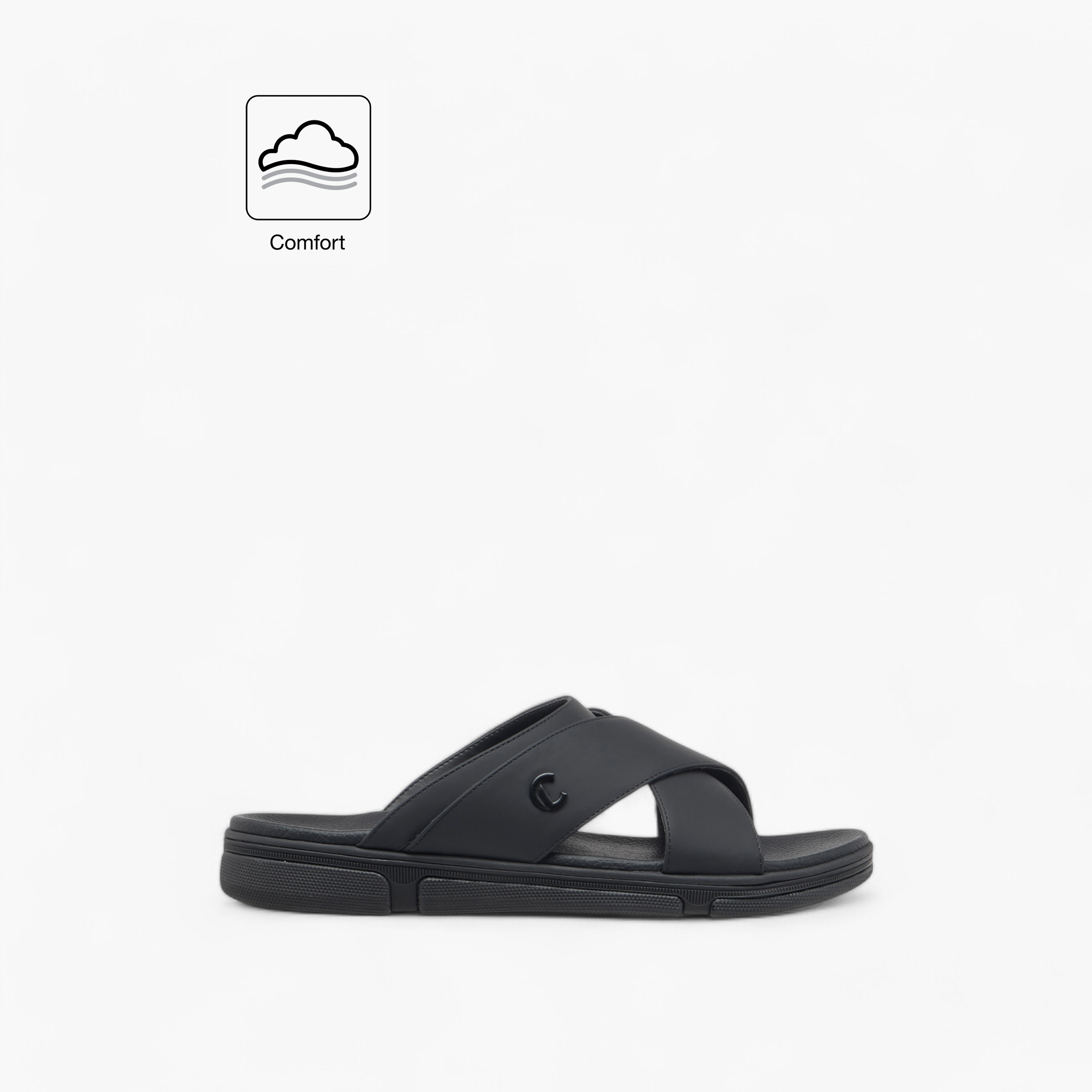 صندل مريح بأحزمة متقاطعة للرجال من لو كونفورت-men-shoes-sandals-image-2