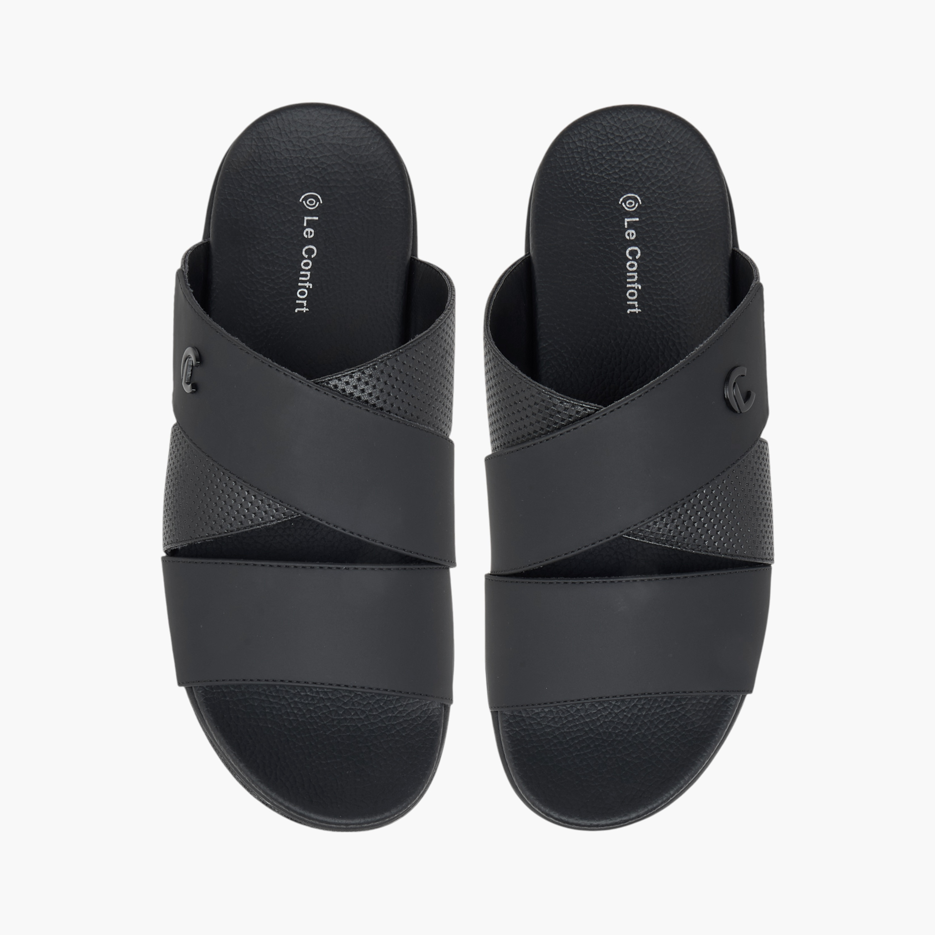 Le Confort Men Cross Strap Comfort Sandals-men-shoes-sandals-image-1