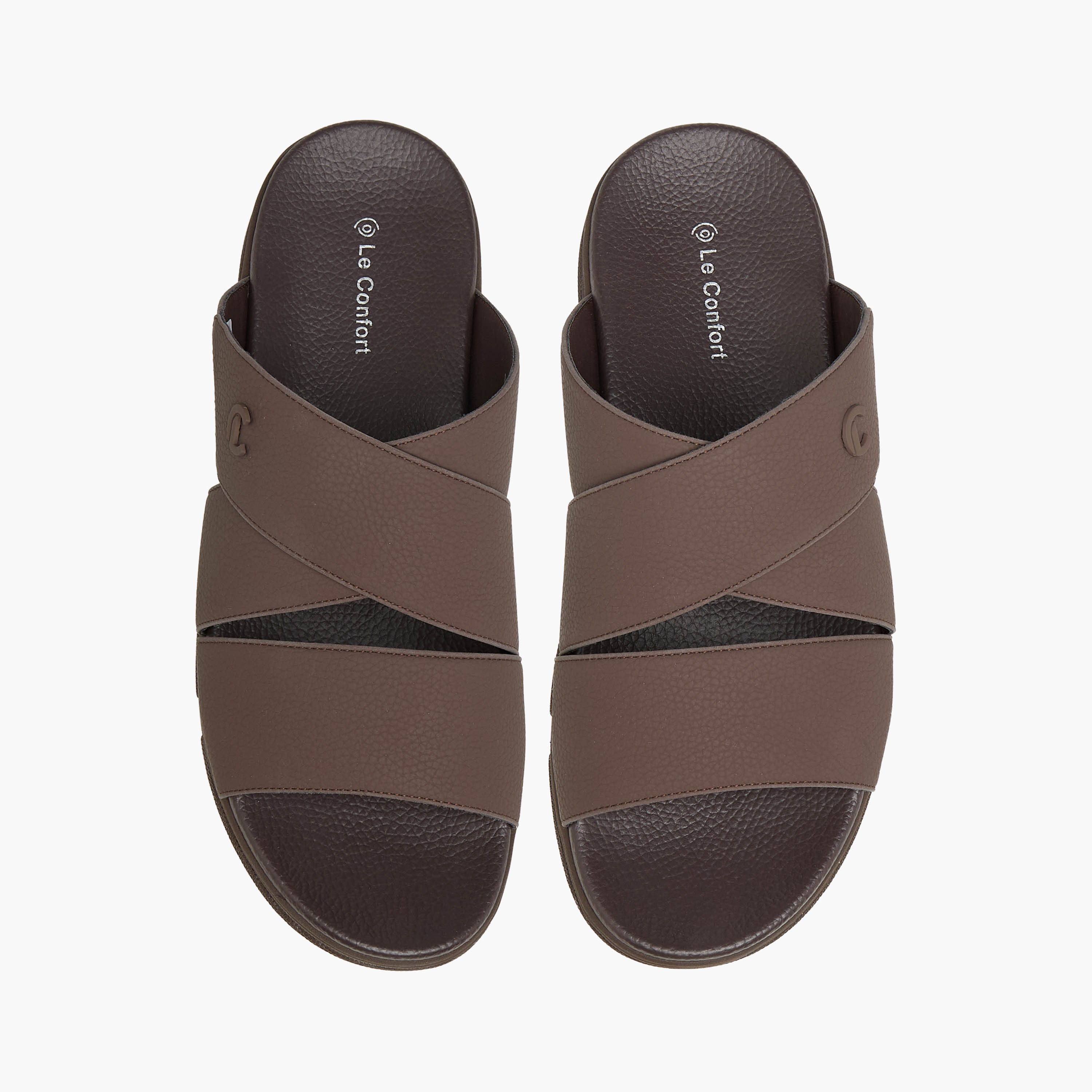 Le Confort Men Cross Strap Comfort Sandals-men-shoes-sandals-image-1