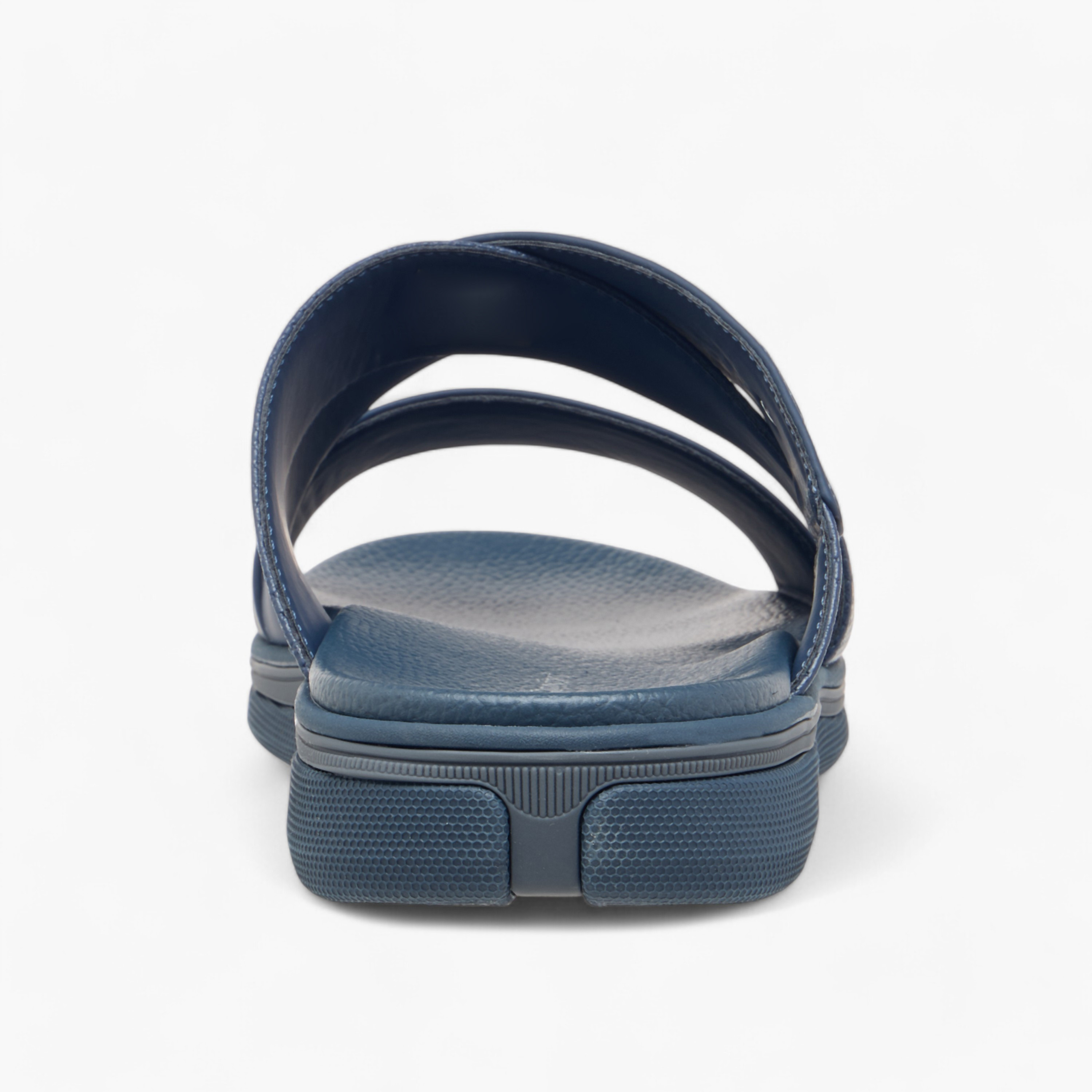 Le Confort Textured Cross Strap Slip-On Comfort Sandals-men-shoes-sandals-image-4