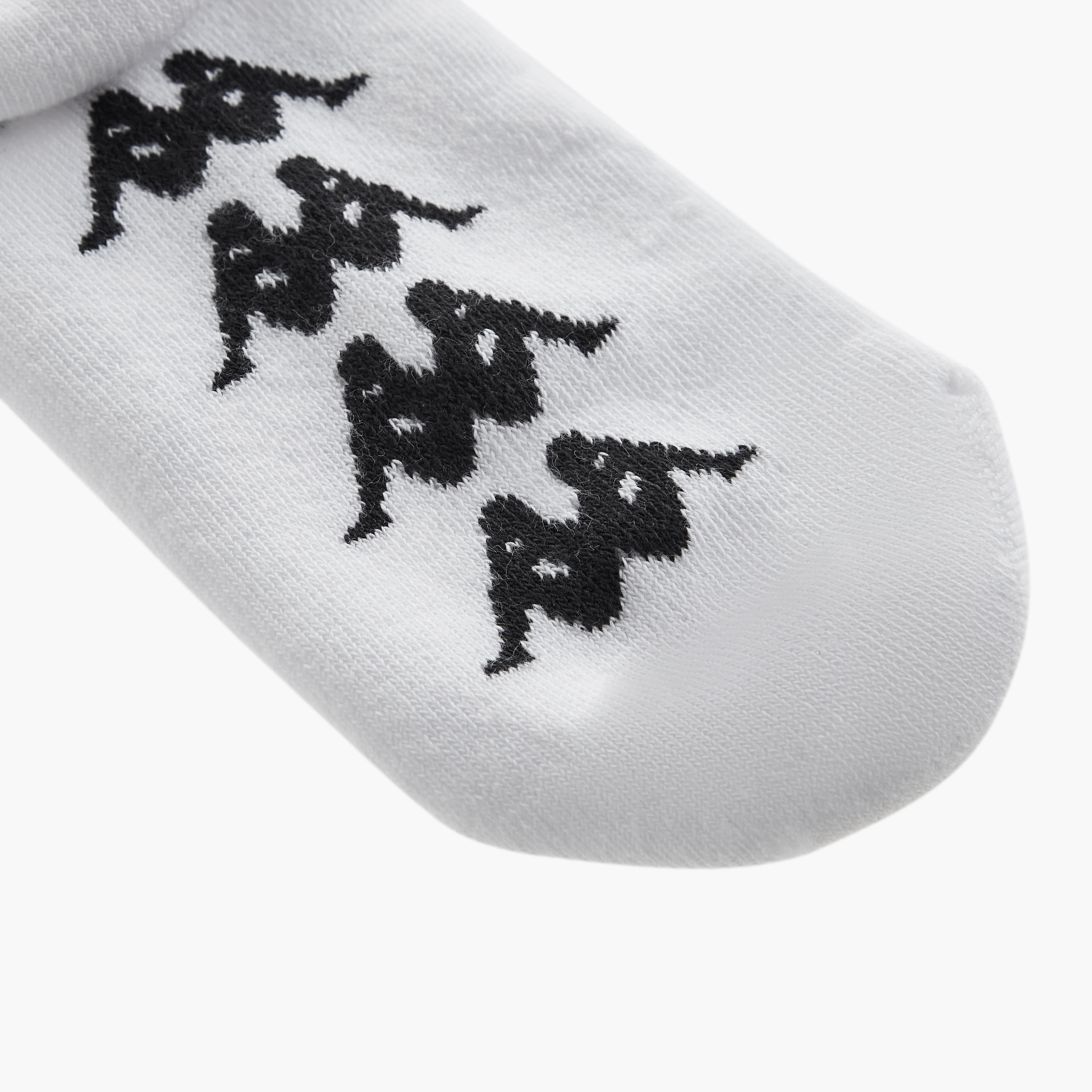 طقم جوارب رياضية موسّدة 3 أزواج بطول الكاحل وطبعات من كابا-women-socksandstockings-image-3