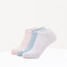 Kappa Ankle Length Sports Socks - Set of 3-Women%27s Socks-thumbnailMobile-0