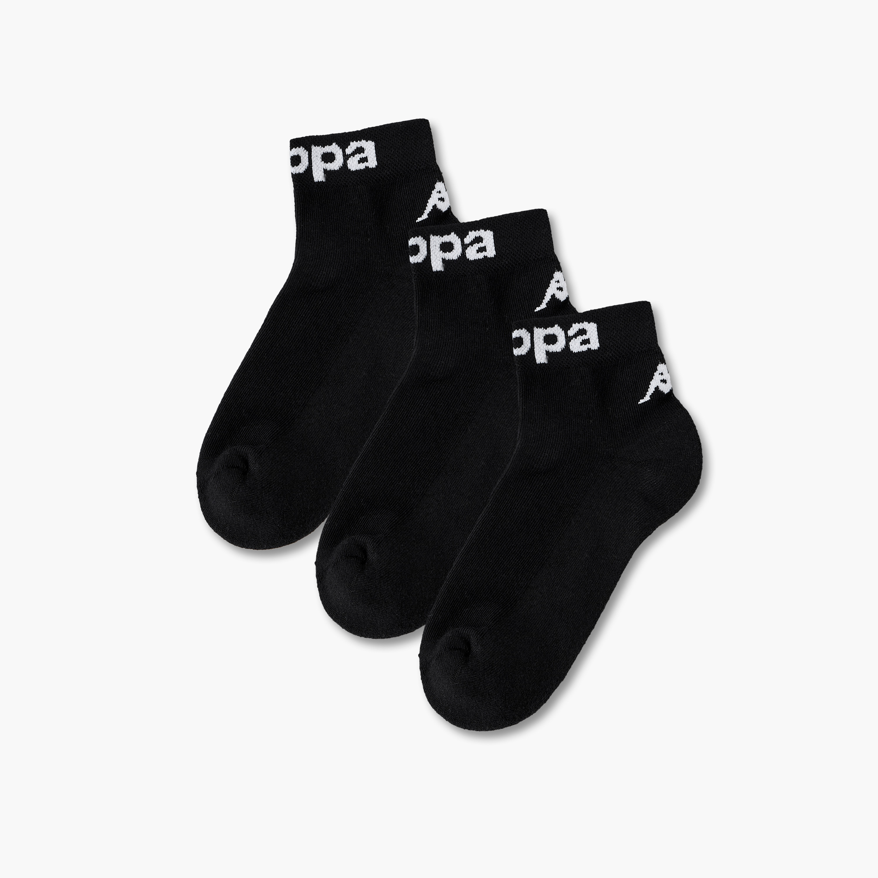 عبوة جوارب قطن 3 أزواج طول الكاحل من كابا-women-socksandstockings-image-1