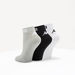 Kappa Ankle Length Socks - Set of 3-Women%27s Socks-thumbnailMobile-1