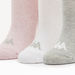 Kappa Print Ankle Length Sports Socks - Set of 3-Women%27s Socks-thumbnailMobile-2