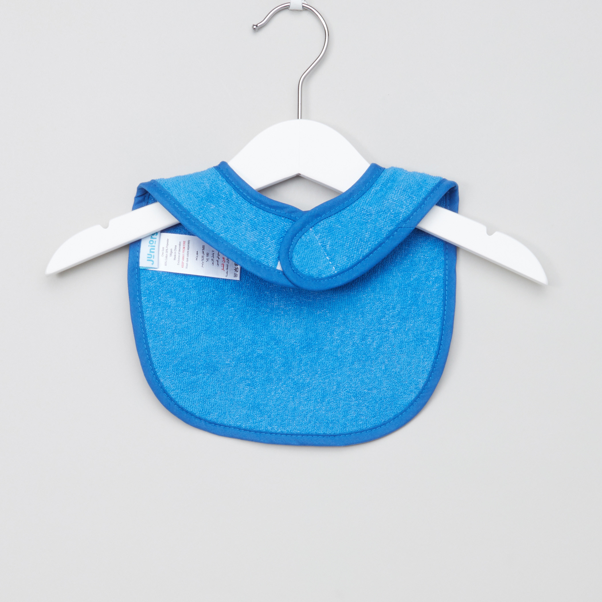 مريلة بتطريزات وإغلاق سهل - طقم من 4 قطع-baby-feeding-bibs-image-4