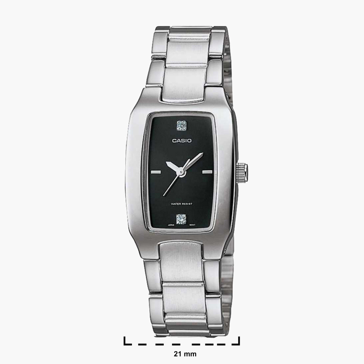 Casio Women's Silver Analog Metal Strap Watch LTP-1165A-1C2DF-women-watchesandjewellery-watches-image-2