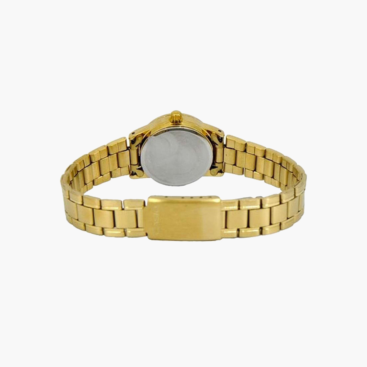 ساعة يد تناظرية ذهبية بسوار معدني للنساء من كاسيو MTP-V002G-7BUDF-women-watchesandjewellery-watches-image-3