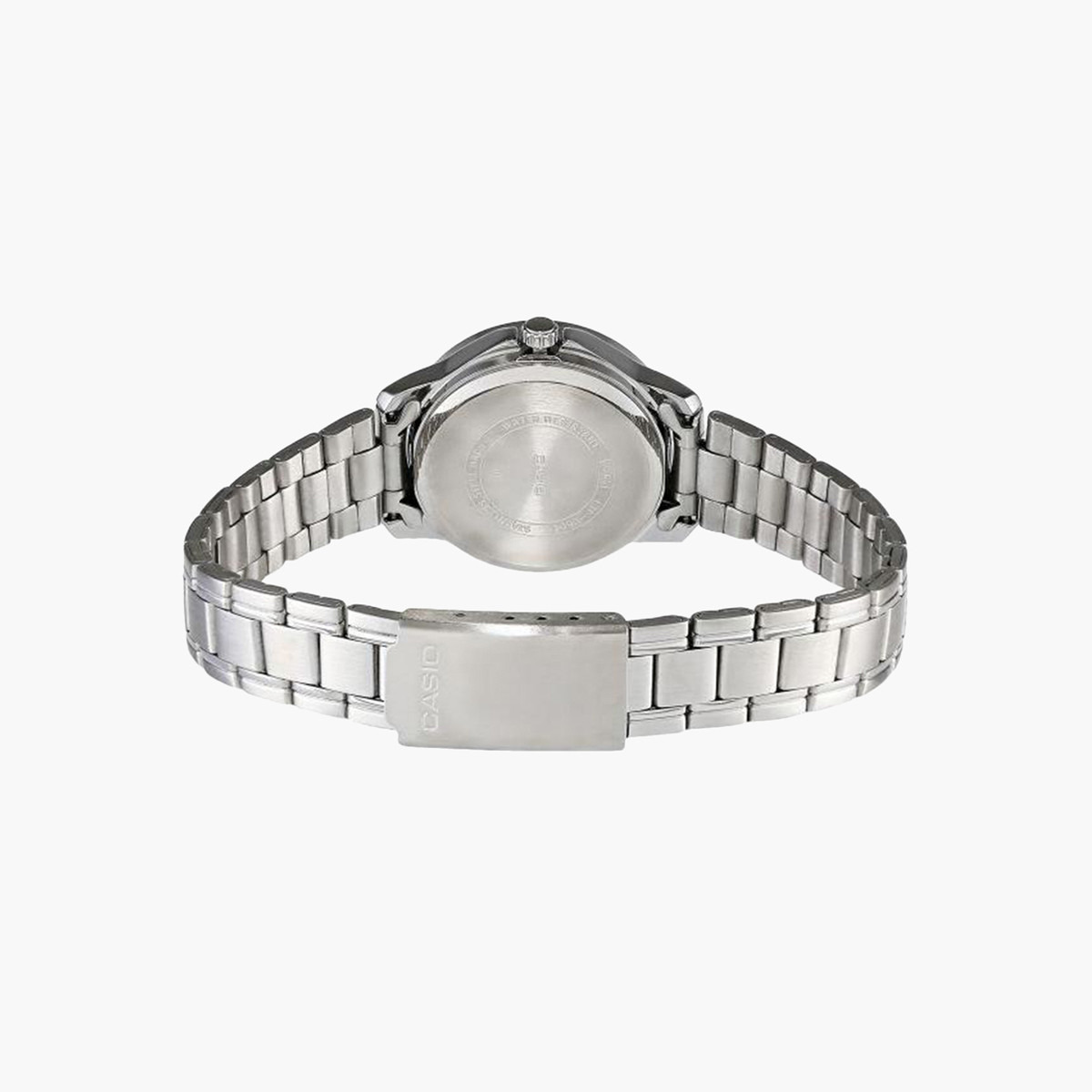 ساعة تناظرية فضية بسوار معدني للنساء من كاسيو - LTP-V004D-1BUDF-women-watchesandjewellery-watches-image-3