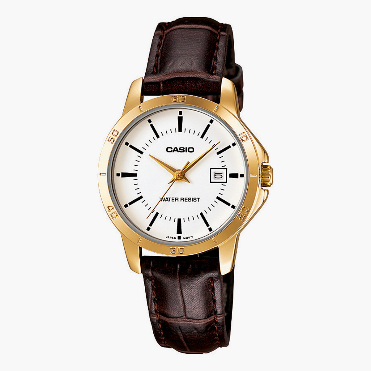 MTP-B130D-1AVDF | ساعة أنالوج فضية بسوار ستانلس ستيل من كاسيو للرجال-women-watchesandjewellery-watches-image-1