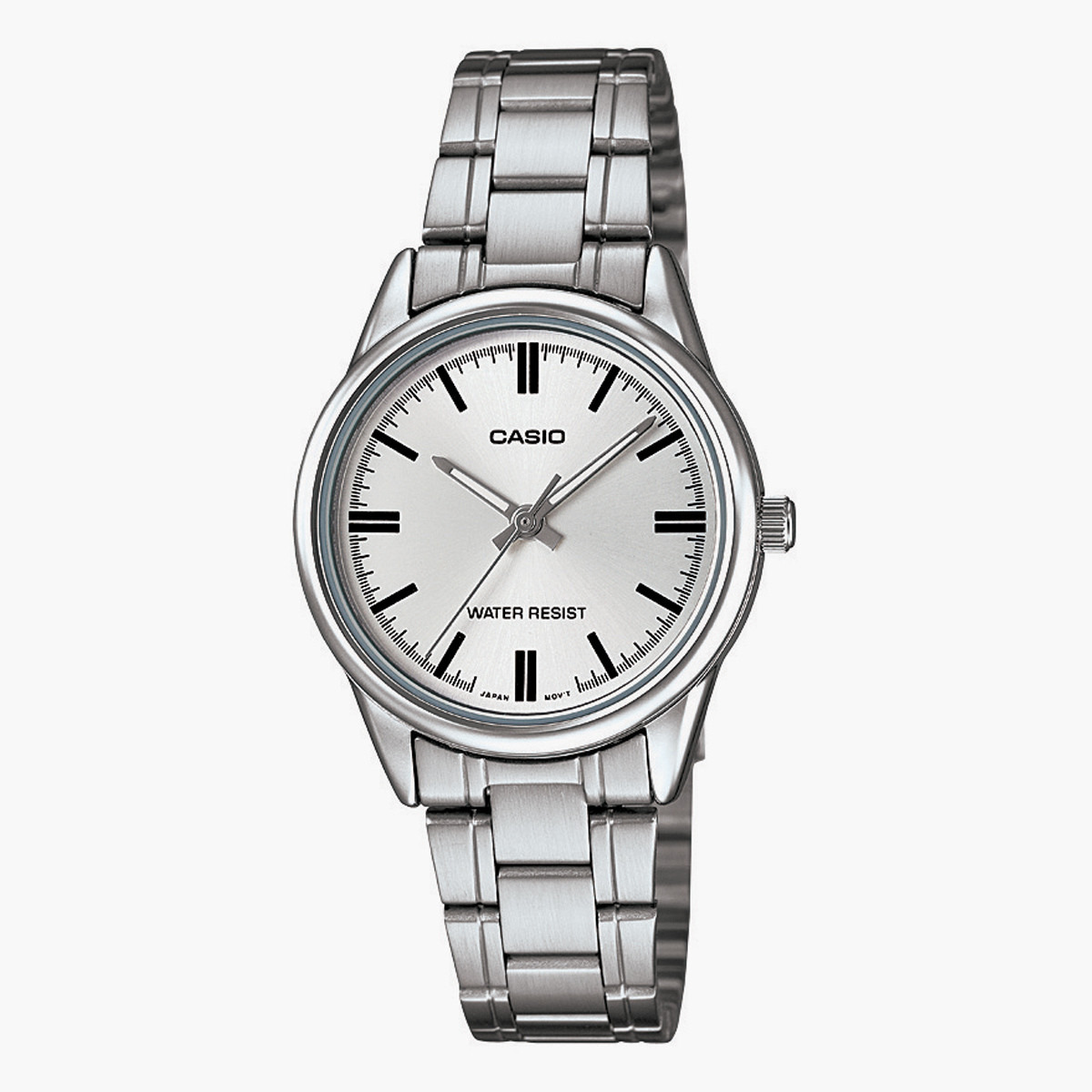 ساعة أنالوج فضية بحزام معدني للنساء من كاسيو - LTP-V005D-7AUDF-women-watchesandjewellery-watches-image-1