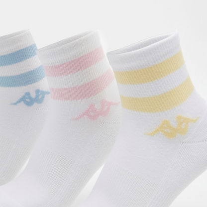 Kappa Crew Length Sports Socks - Set of 3