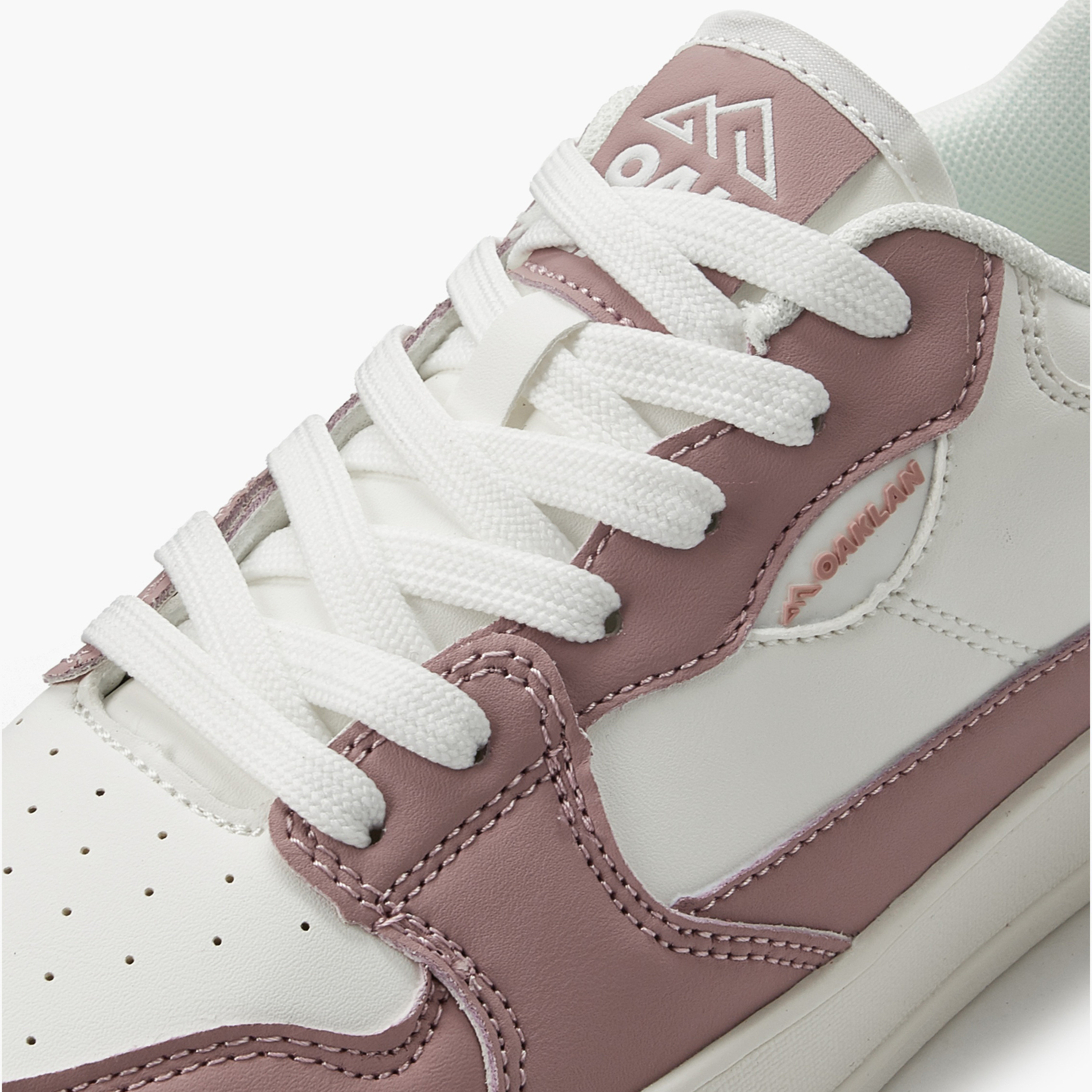 Oaklan by Shoexpress Women Colourblock Lace-Up Ankle Sneakers-women-shoes-sneakers-image-4