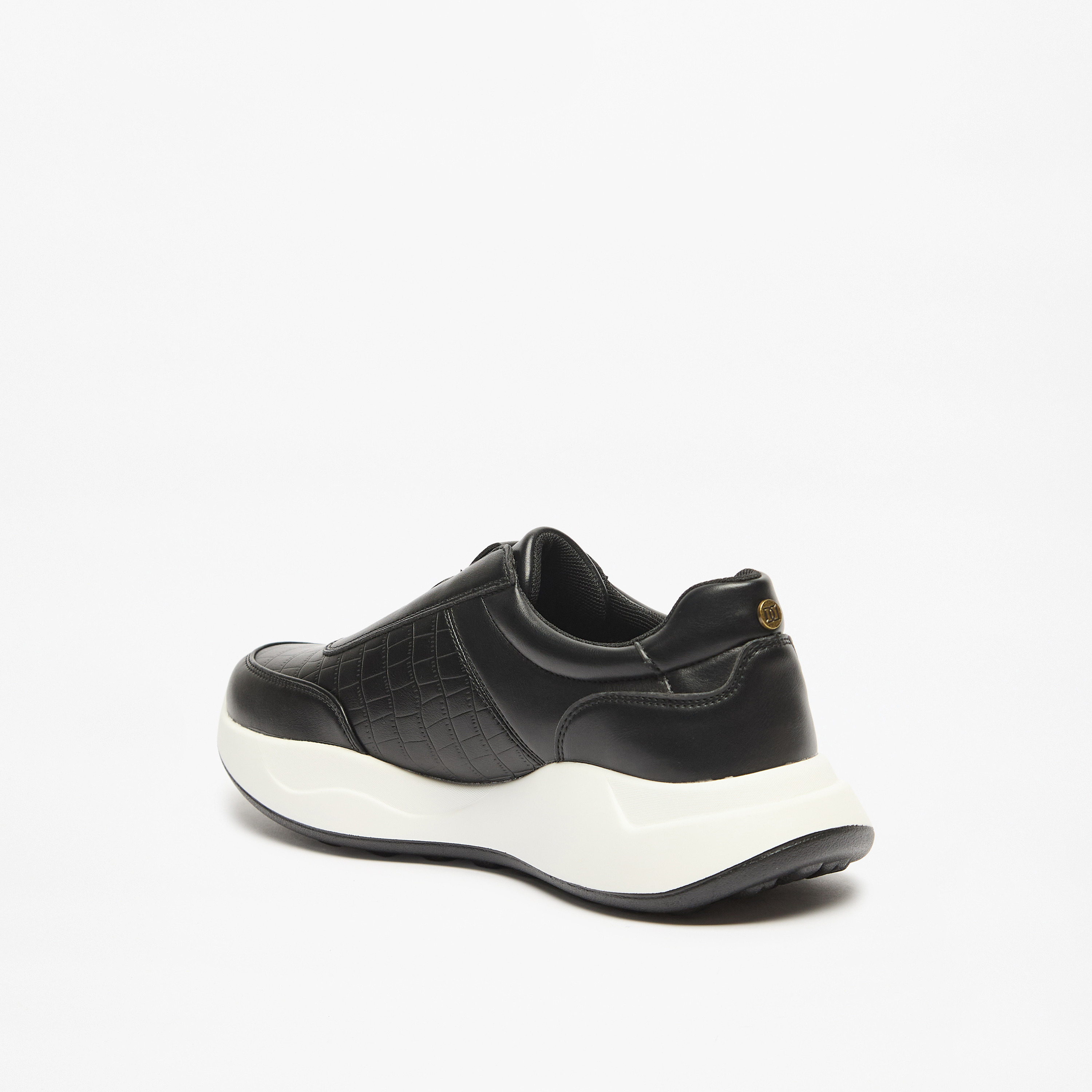 Duchini Men's Textured Slip-On Sneakers-men-shoes-sneakers-image-7