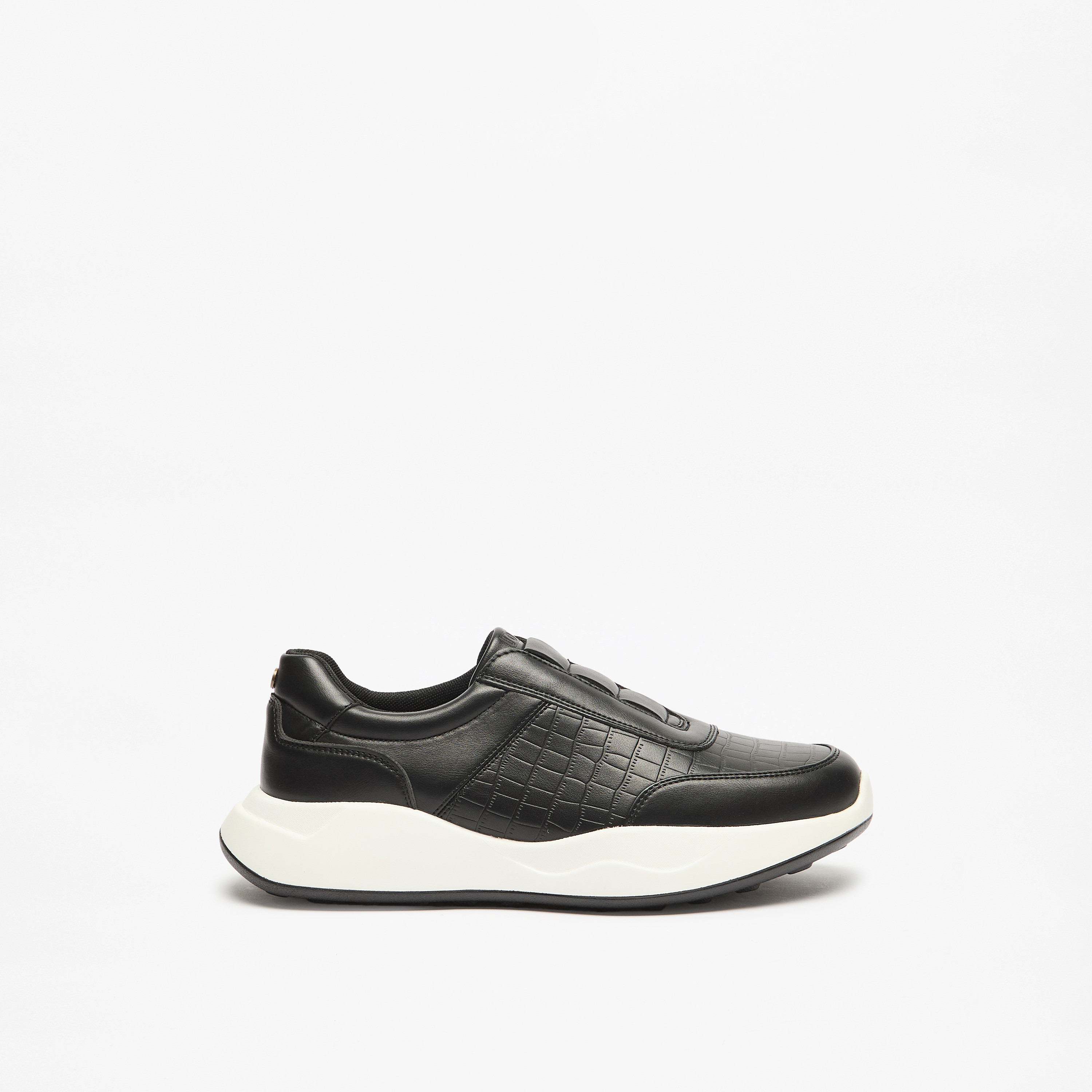 Duchini Men's Textured Slip-On Sneakers-men-shoes-sneakers-image-8