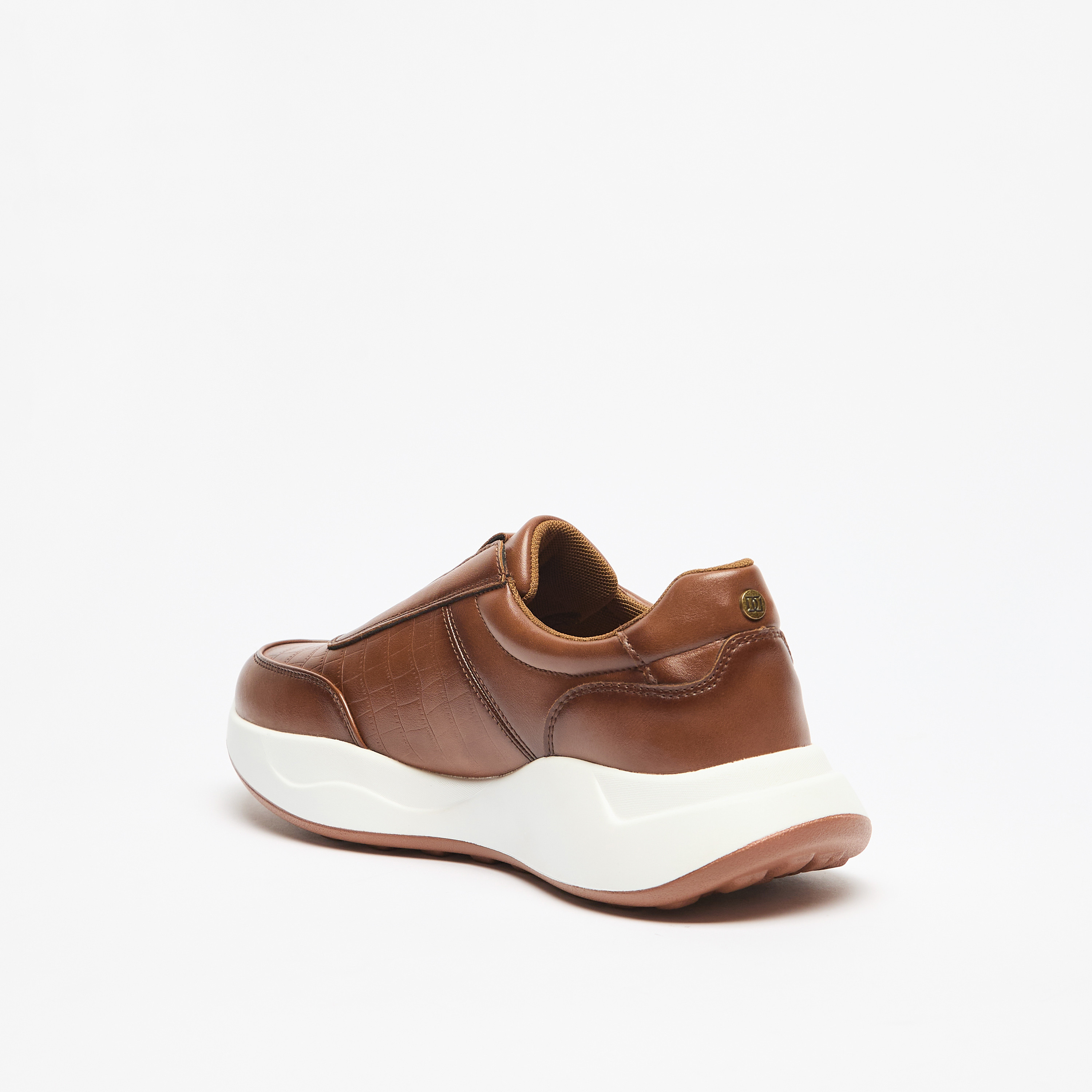 Duchini Men's Textured Slip-On Sneakers-men-shoes-sneakers-image-2