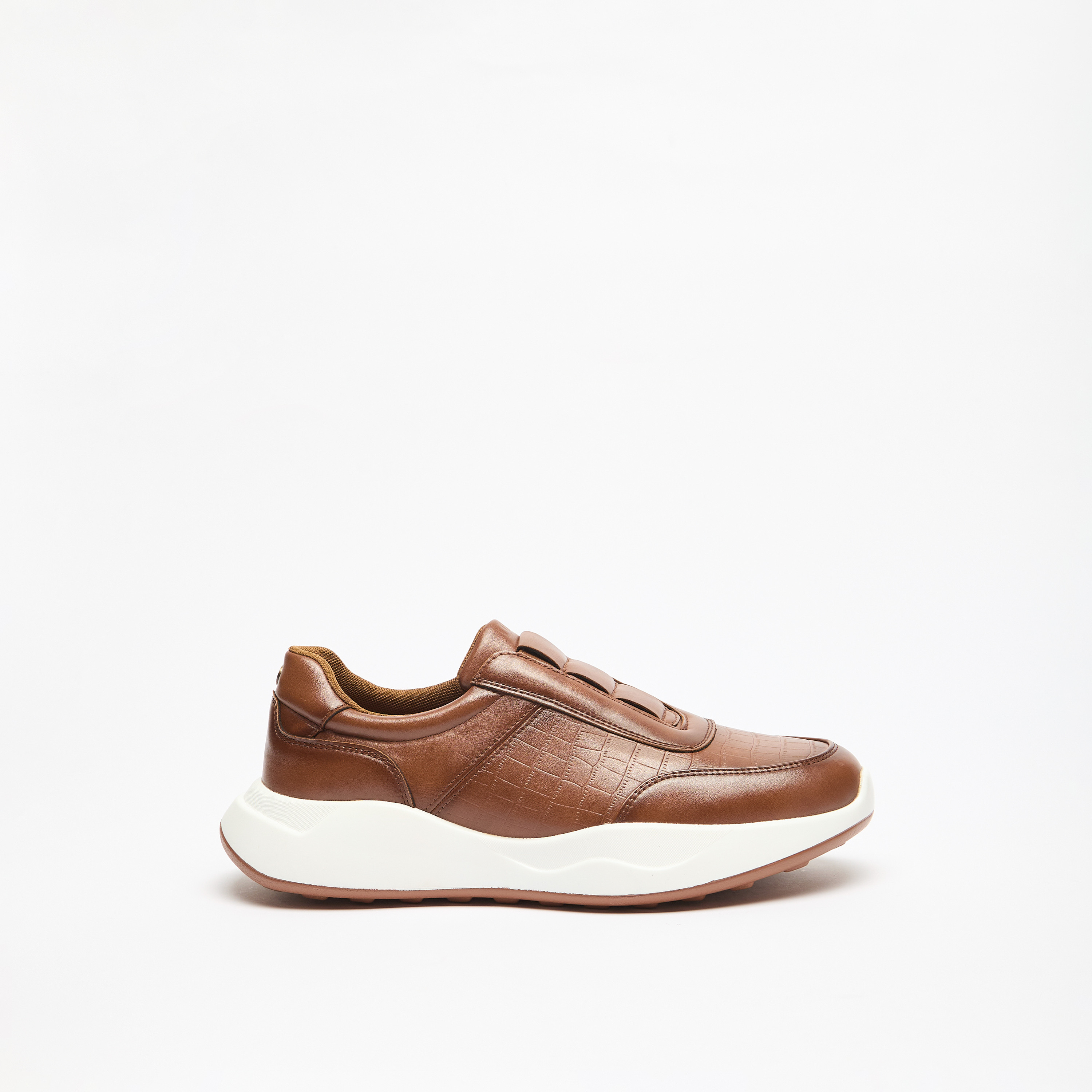 Duchini Men's Textured Slip-On Sneakers-men-shoes-sneakers-image-3