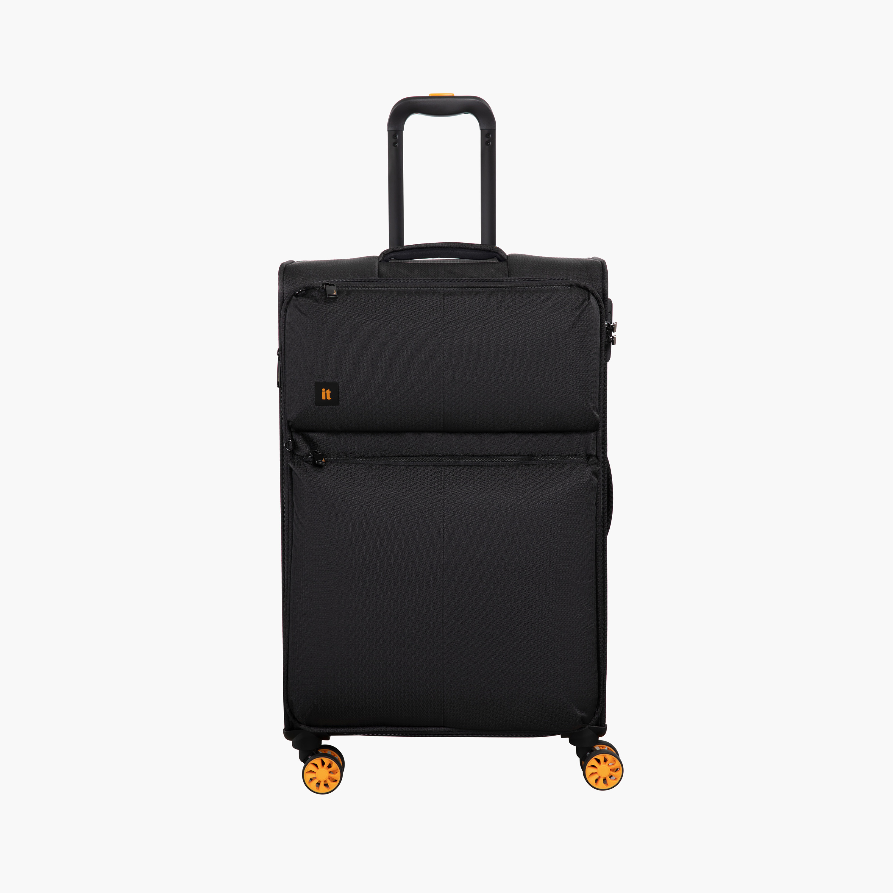 IT Solid Softcase Trolley Bag with Retractable Handle - 20 Inches Check-in Bag-travel-luggagesandbags-luggage-image-3