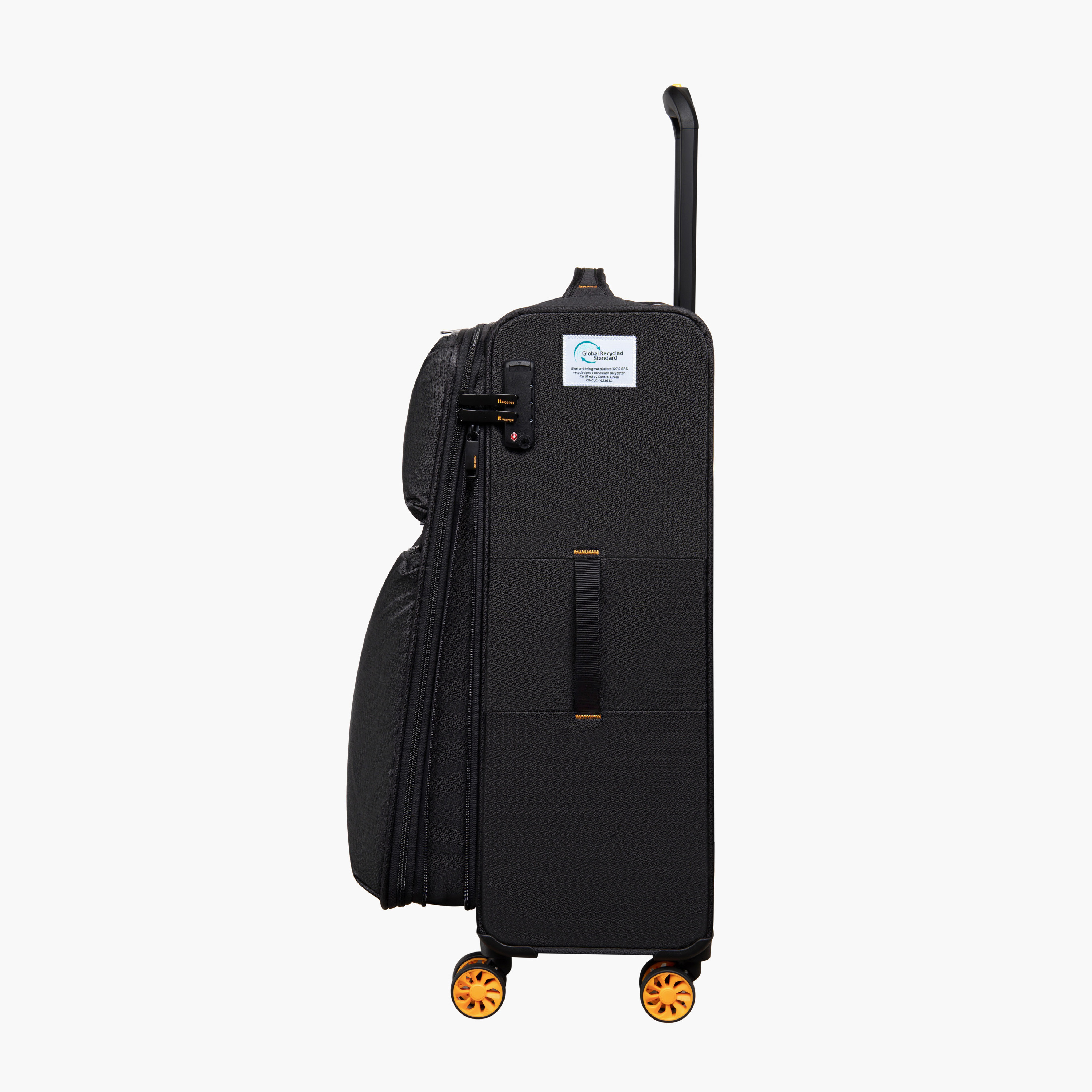 IT Solid Softcase Trolley Bag with Retractable Handle - 20 Inches Check-in Bag-travel-luggagesandbags-luggage-image-5